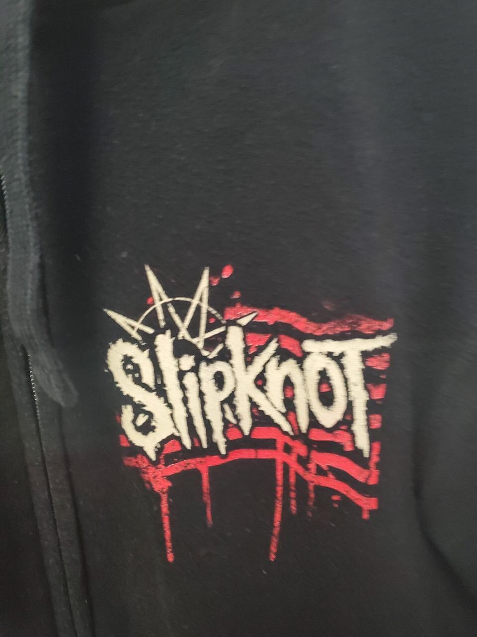Band Tees × Slipknot × Vintage RARE Slipknot USA Vintage Zip up Hoodie Metal BAND Rock Size US M / EU 48-50 / 2 - 3 Thumbnail
