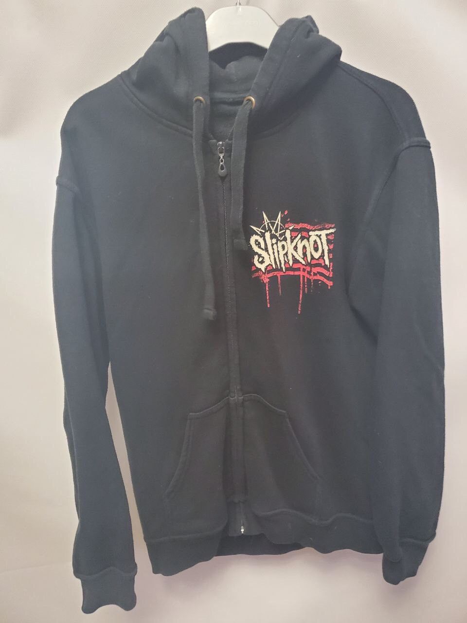 Band Tees × Slipknot × Vintage RARE Slipknot USA Vintage Zip up Hoodie Metal BAND Rock Size US M / EU 48-50 / 2 - 1 Thumbnail