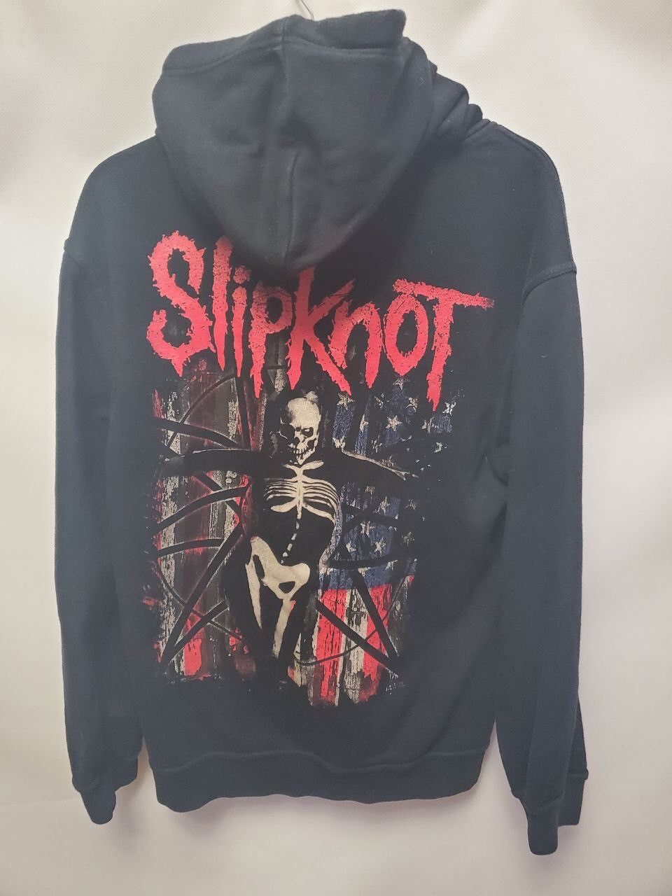 Band Tees × Slipknot × Vintage RARE Slipknot USA Vintage Zip up Hoodie Metal BAND Rock Size US M / EU 48-50 / 2 - 2 Thumbnail