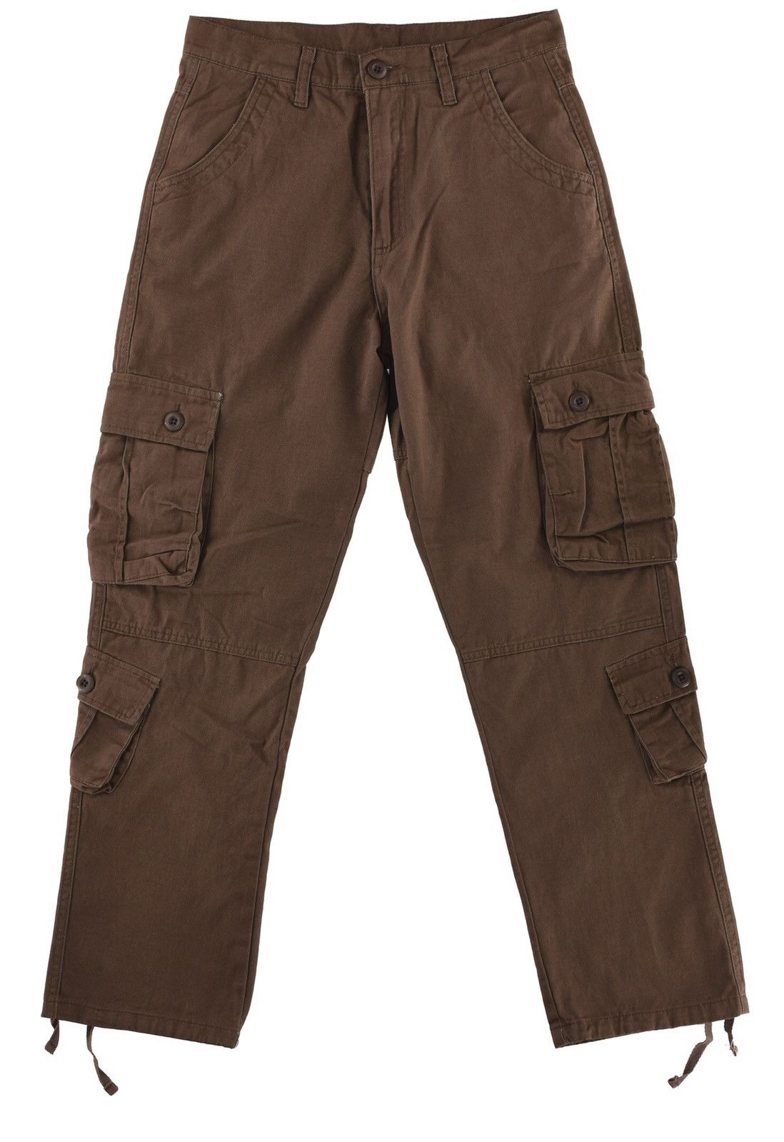 Japanese Brand 8 Pocket Cargo Pants Earth Brown Size US 38 / EU 54 - 5 Thumbnail