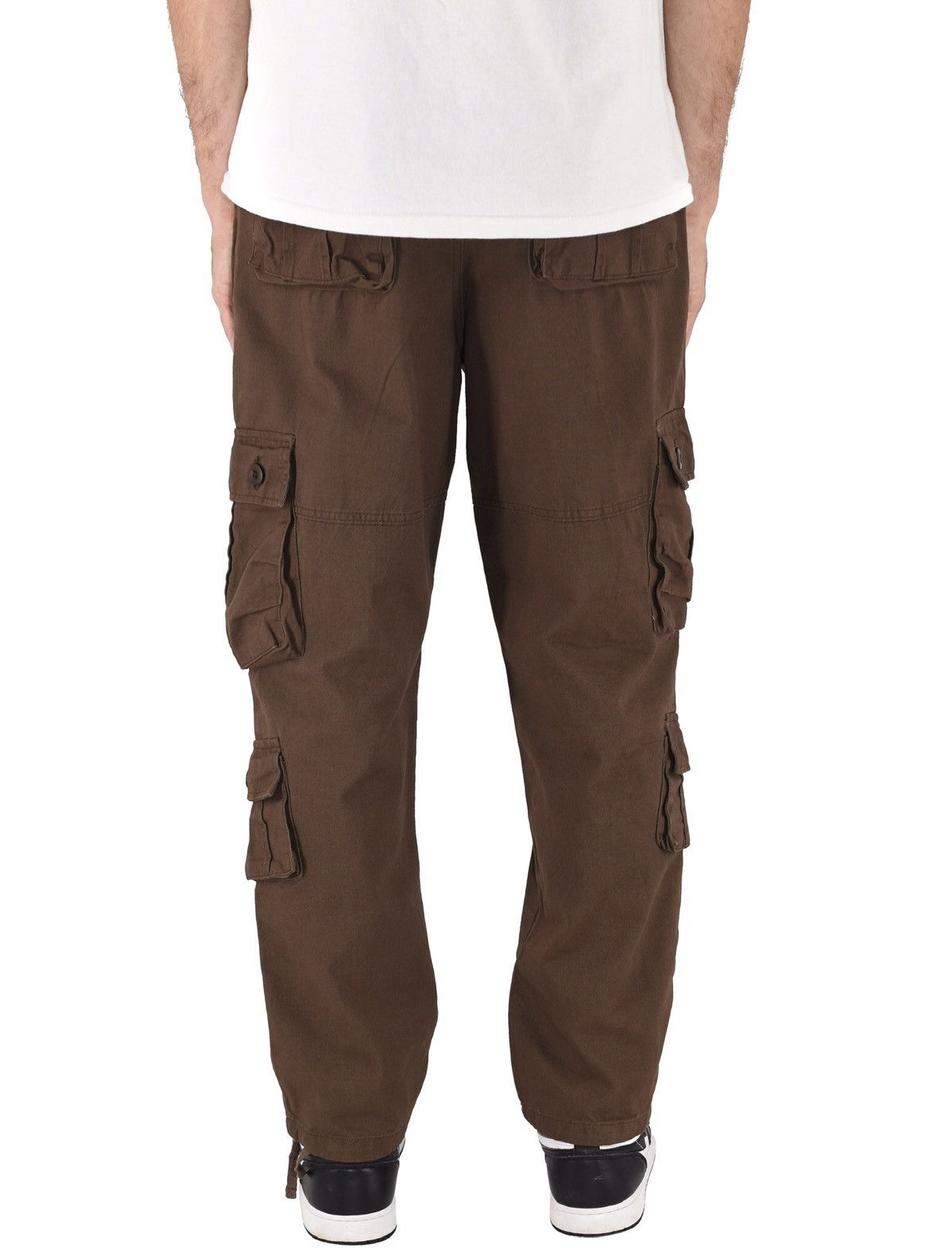 Japanese Brand 8 Pocket Cargo Pants Earth Brown Size US 38 / EU 54 - 4 Thumbnail