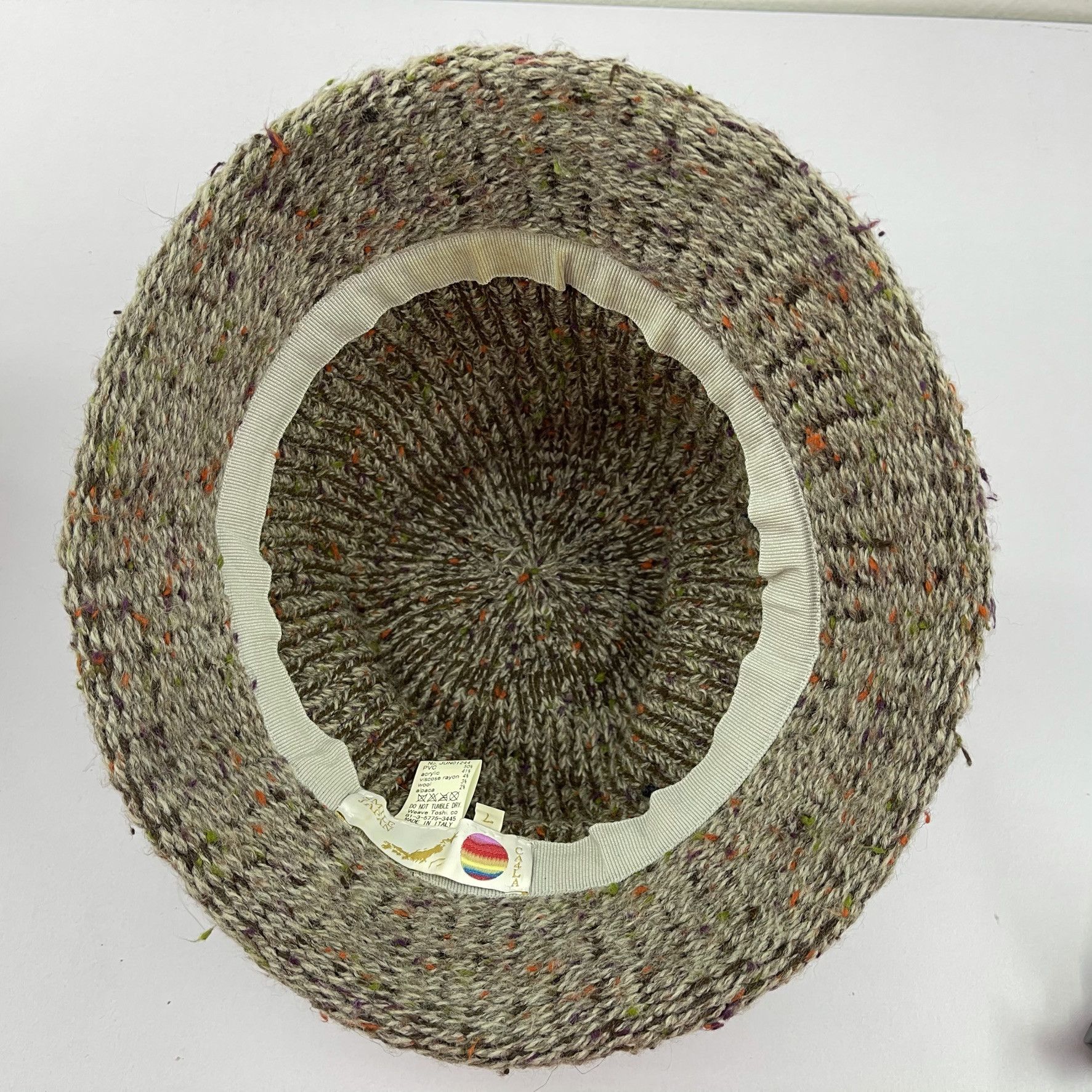 CA4LA Ca4la Knit Made In Italy Bucket Hats-BH1265 Size ONE SIZE - 5 Thumbnail