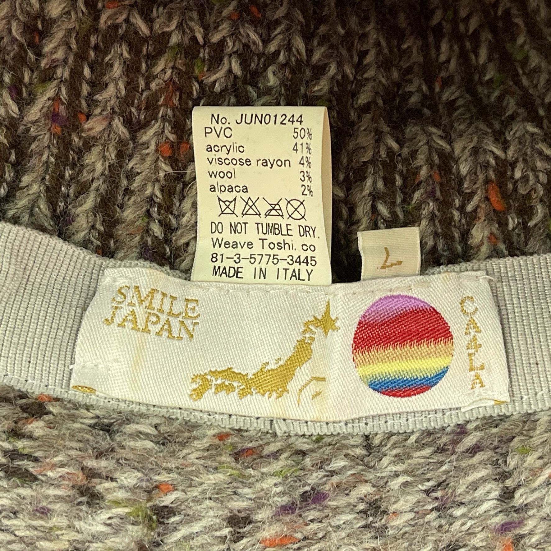CA4LA Ca4la Knit Made In Italy Bucket Hats-BH1265 Size ONE SIZE - 6 Thumbnail