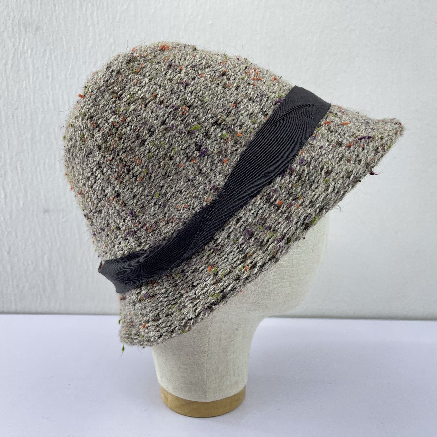 CA4LA Ca4la Knit Made In Italy Bucket Hats-BH1265 Size ONE SIZE - 3 Thumbnail