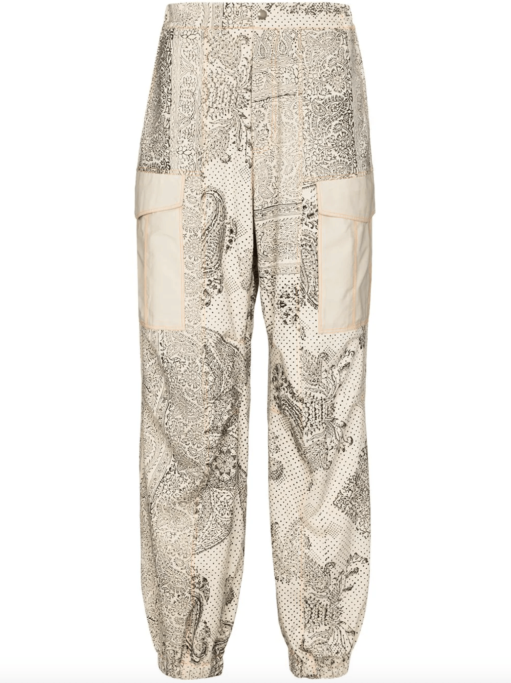 Paria Farzaneh PARIA FARZANEH Diamond-paneled wide leg trousers | Grailed