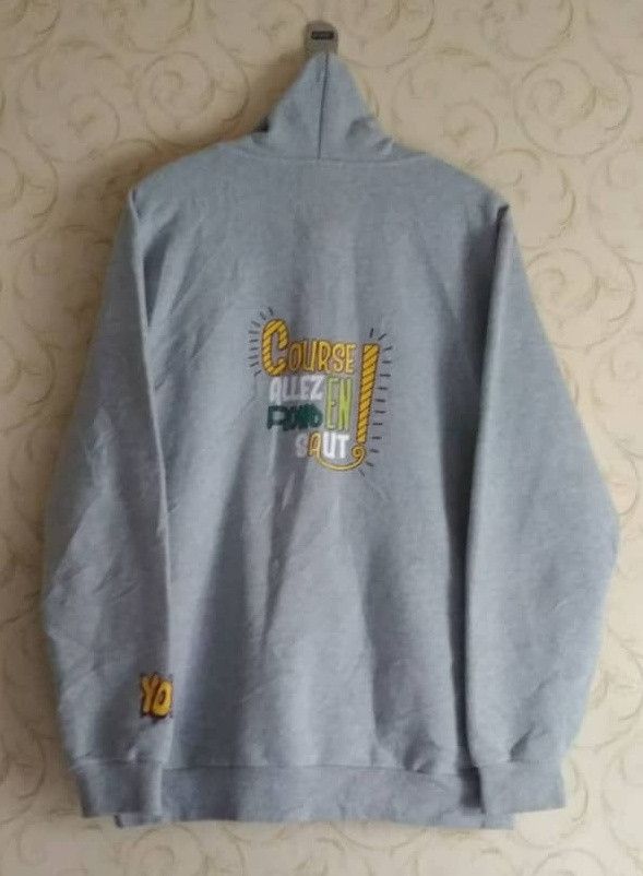 Japanese Brand × Le Coq Sportif Le Coq Sportif Full Zip Hoodie Sweater Size US L / EU 52-54 / 3 - 3 Thumbnail