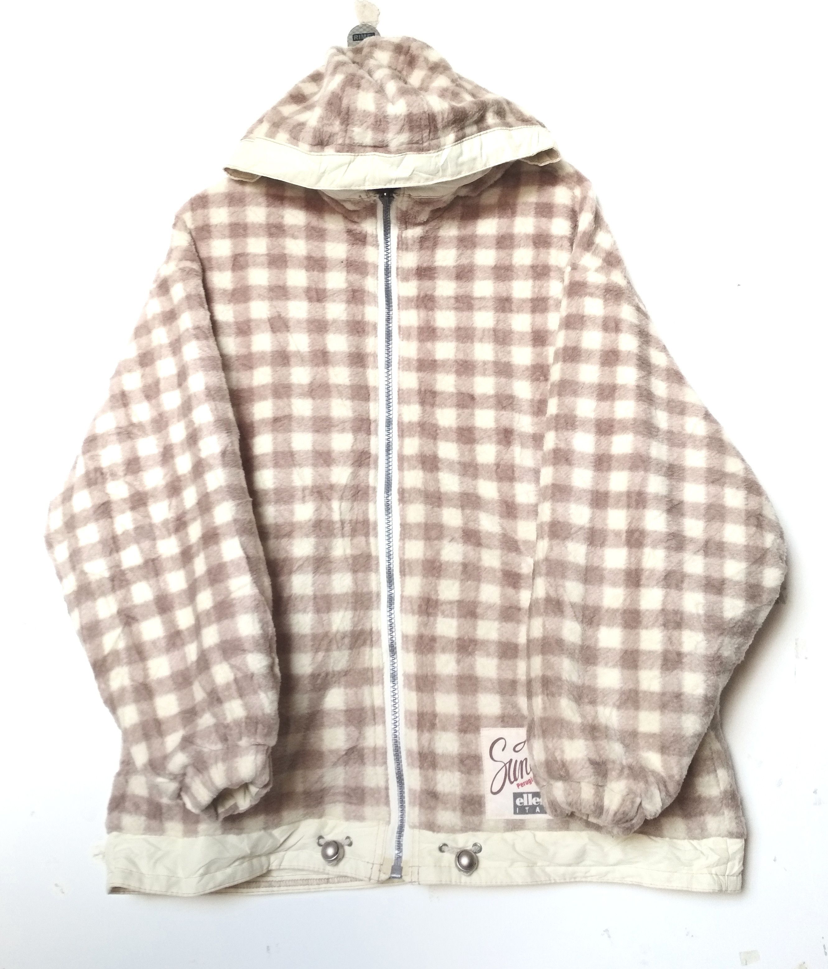 Ellesse × Vintage Vintage Ellese Sunflower Perugia Italy Reversible Jacket Size US XL / EU 56 / 4 - 2 Thumbnail