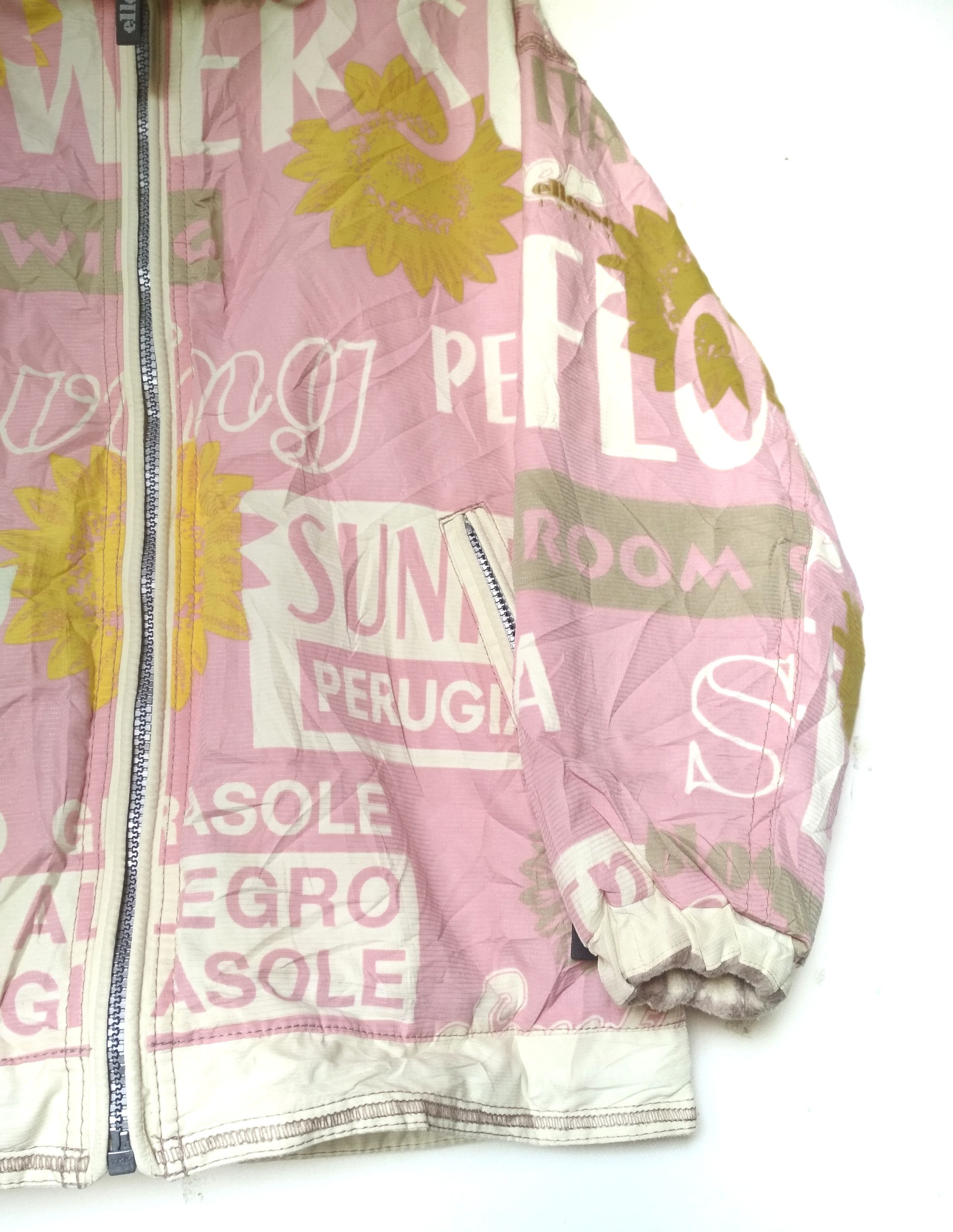 Ellesse × Vintage Vintage Ellese Sunflower Perugia Italy Reversible Jacket Size US XL / EU 56 / 4 - 5 Thumbnail