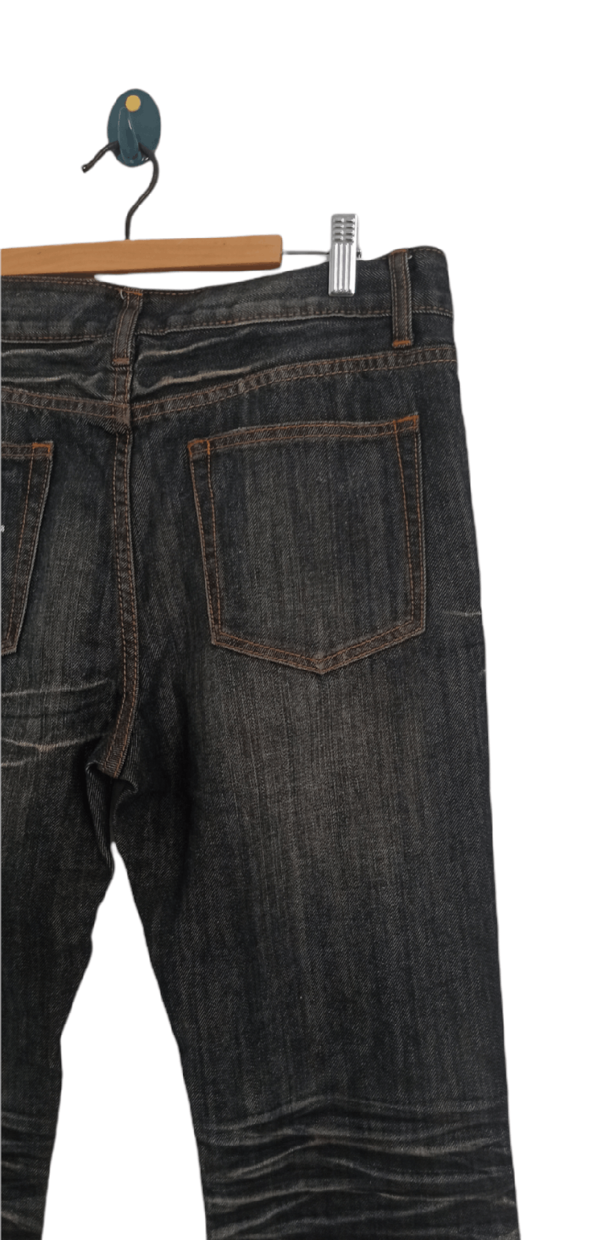 Japanese Brand Japanese Brand Berning Sho Skull Punk Denim Jeans Size US 33 - 11 Thumbnail