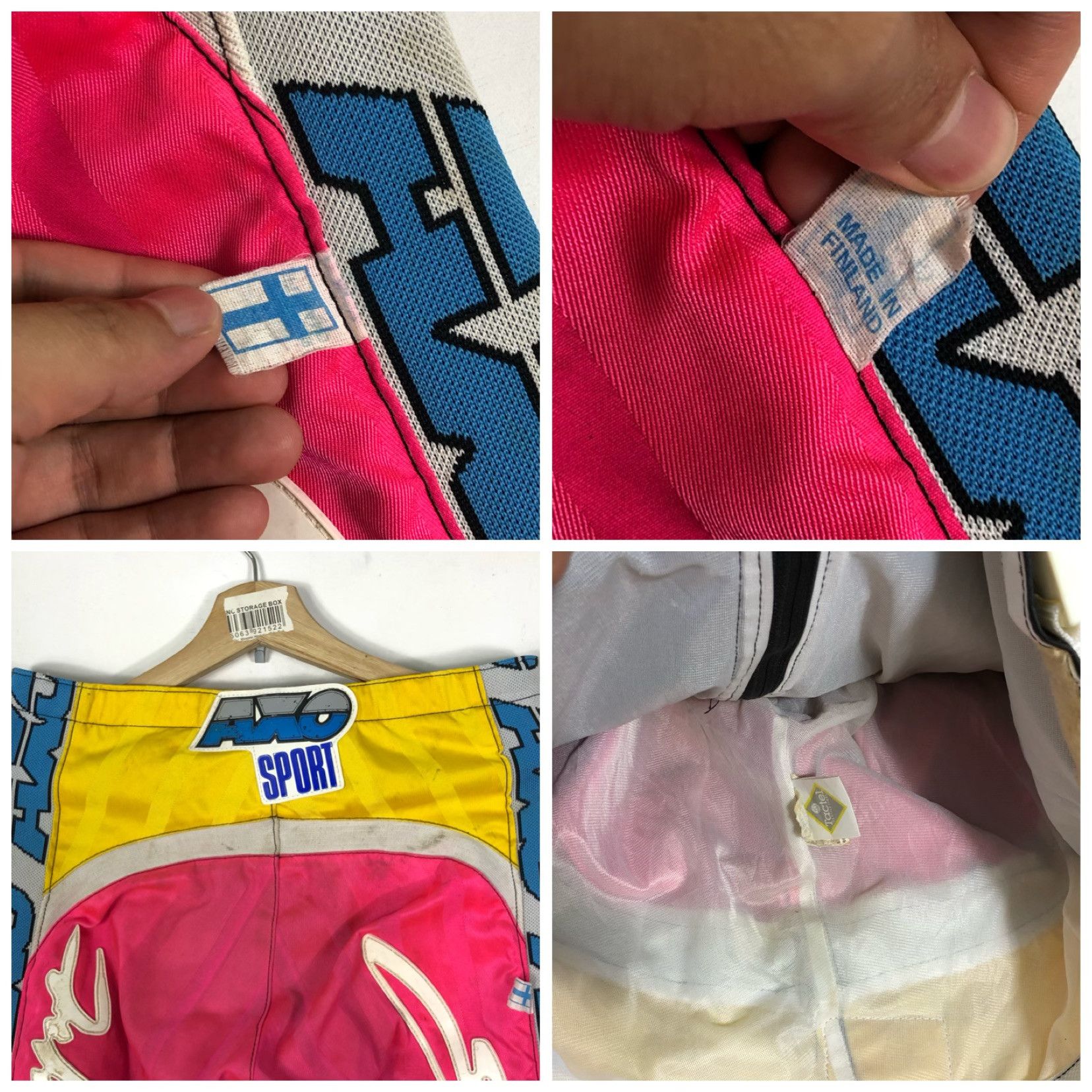 Sports Specialties RARE🔥VINTAGE 90’S AXO MOTOCROSS PANTS MADE IN FINLAND Size US 32 / EU 48 - 22 Thumbnail