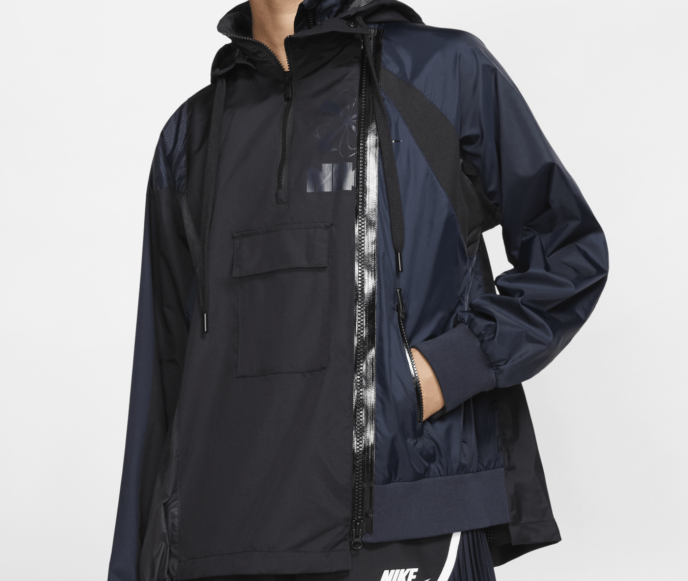 Nike × Sacai NIKE X SACAI Double-Zip Jacket Size US M / EU 48-50 / 2 - 3 Thumbnail