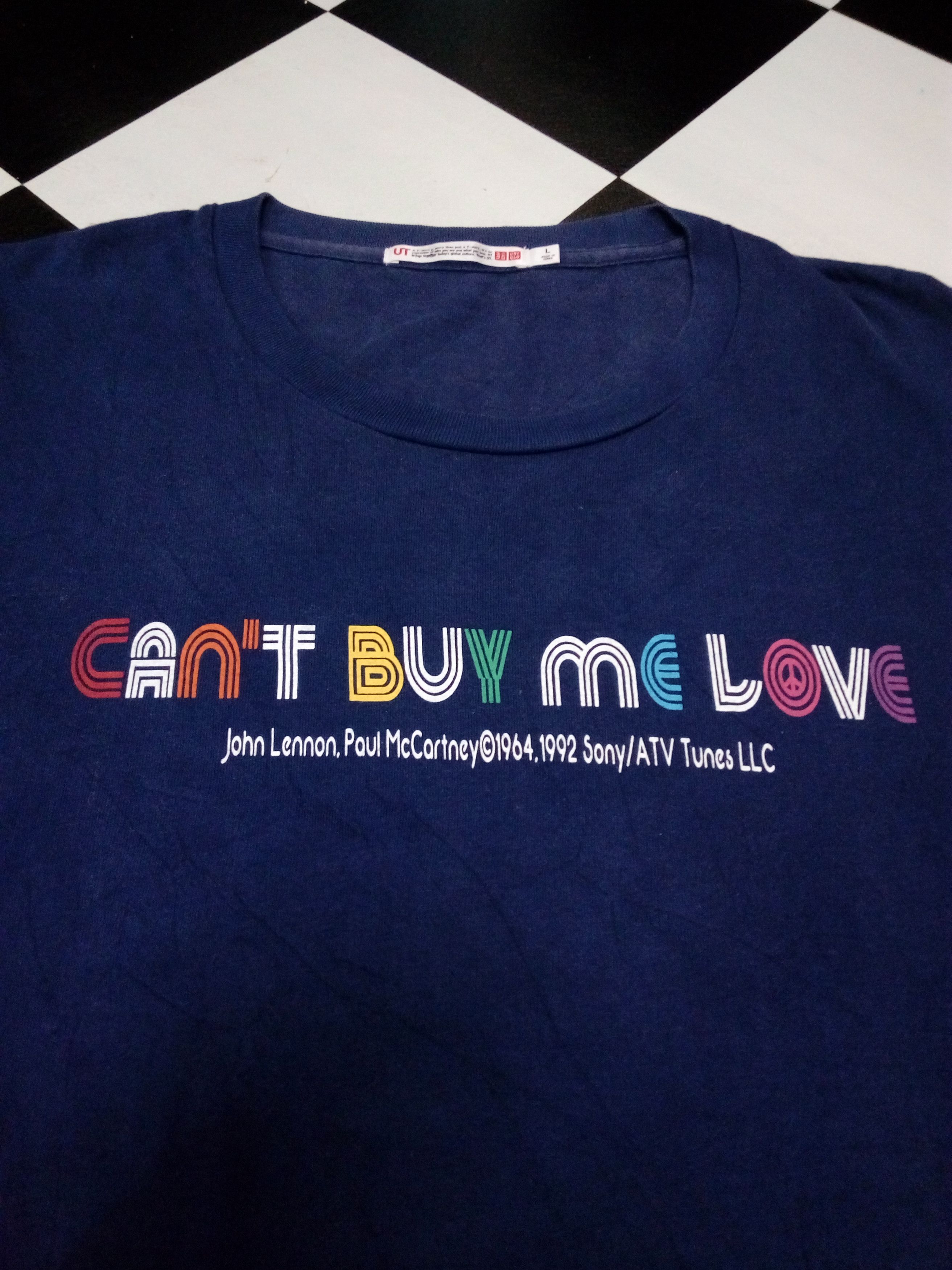 Band Tees × Uniqlo UNIQLO X THE BEATLES T-SHIRT Size US L / EU 52-54 / 3 - 1 Thumbnail