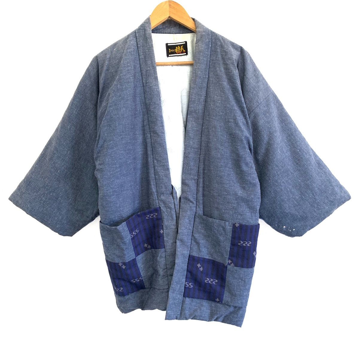 Japanese Brand 🇯🇵 Kimono Patchwork Japanese Traditional Jacket Size US M / EU 48-50 / 2 - 1 Thumbnail