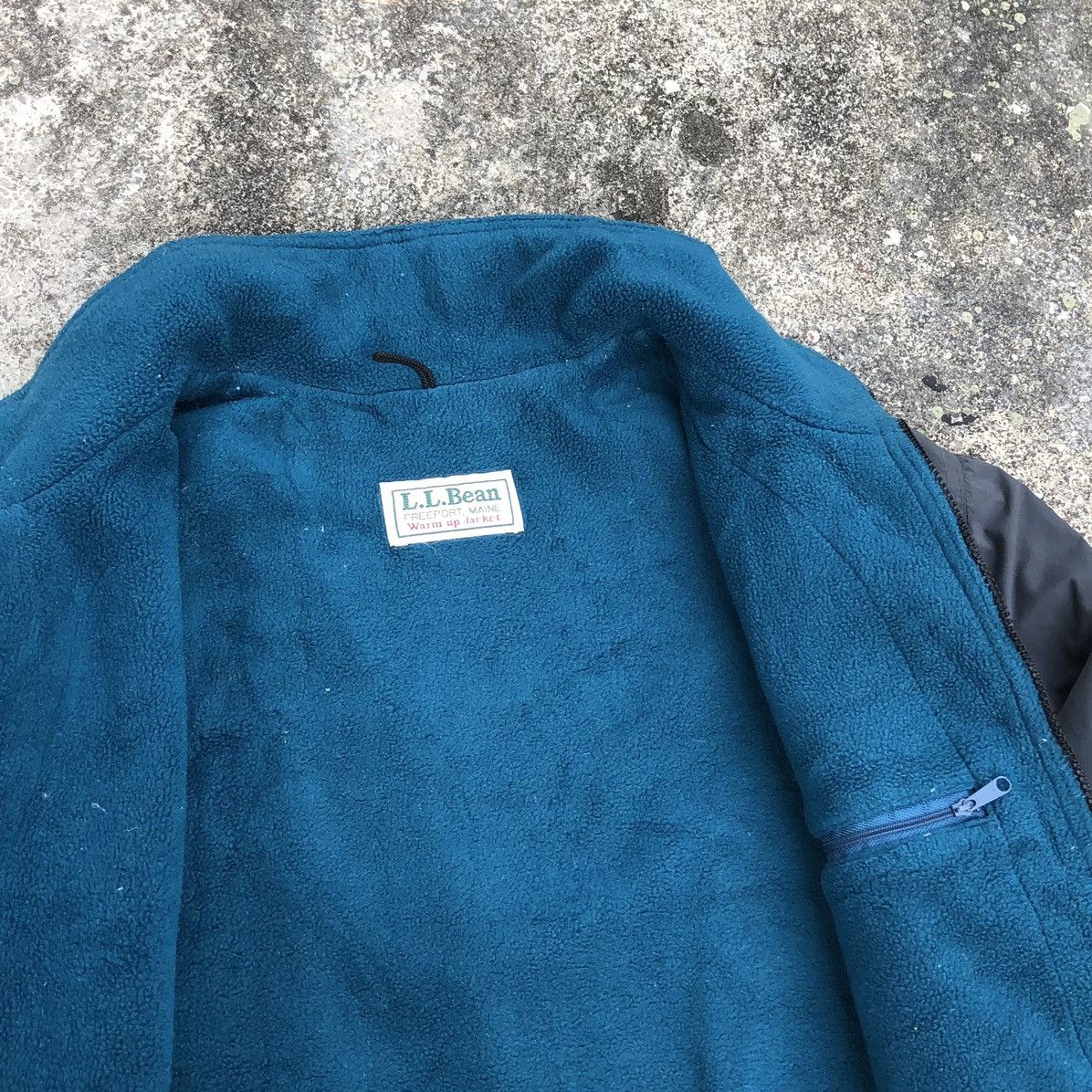 L.L. Bean Vintage L. L. Bean Lined Fleece Bomber Jacket Size US M / EU 48-50 / 2 - 12 Thumbnail