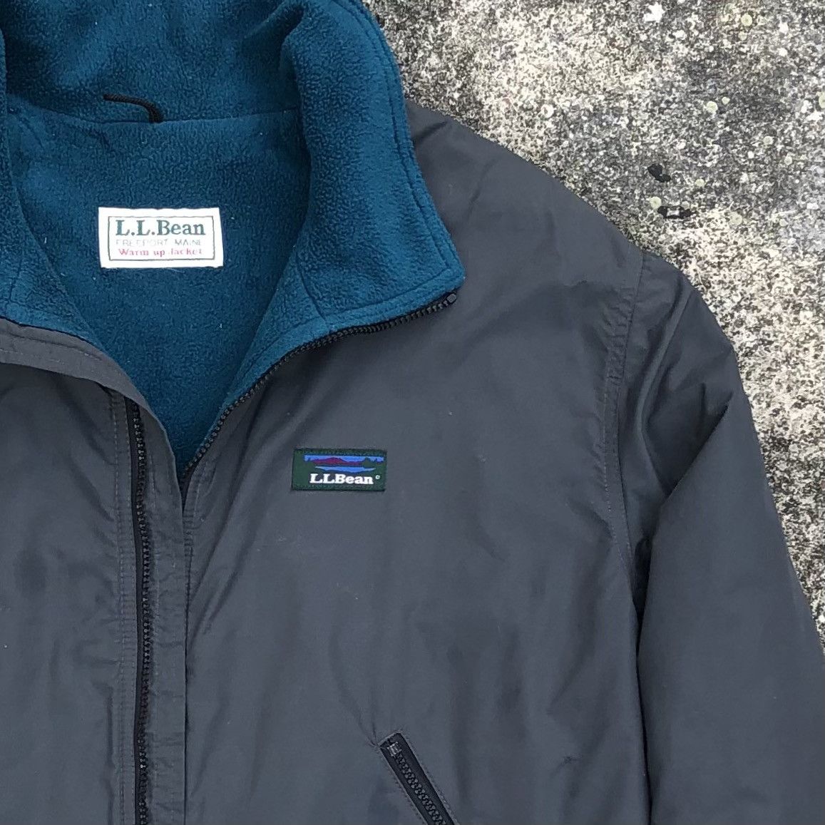 L.L. Bean Vintage L. L. Bean Lined Fleece Bomber Jacket Size US M / EU 48-50 / 2 - 4 Thumbnail