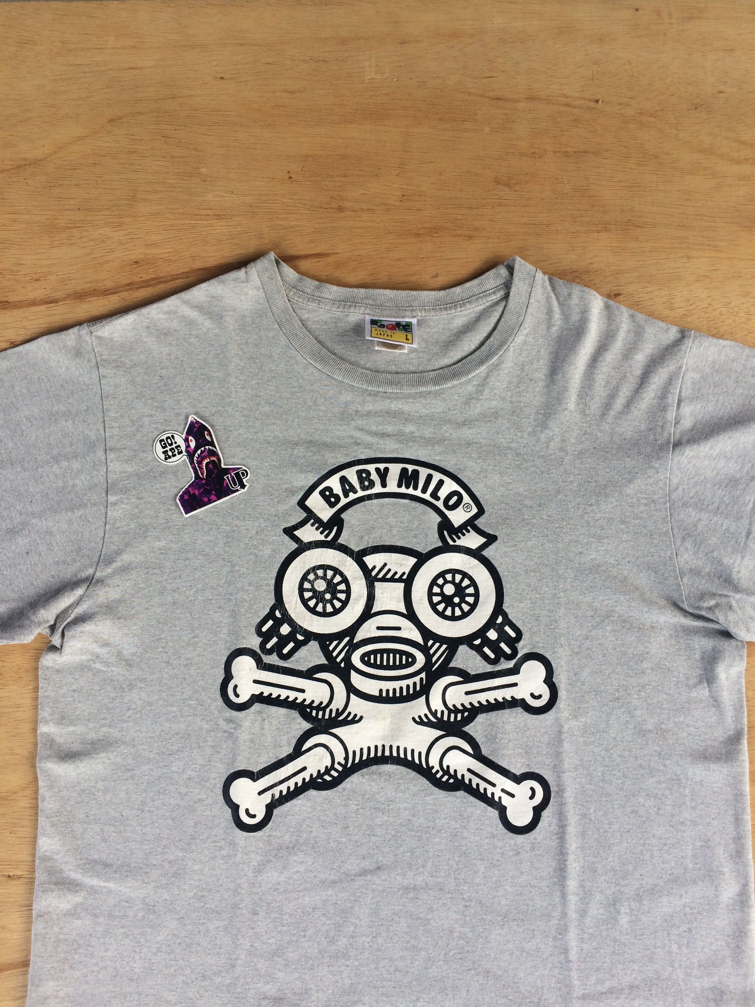 Bape × Nigo Baby Milo Tee Size US L / EU 52-54 / 3 - 2 Thumbnail
