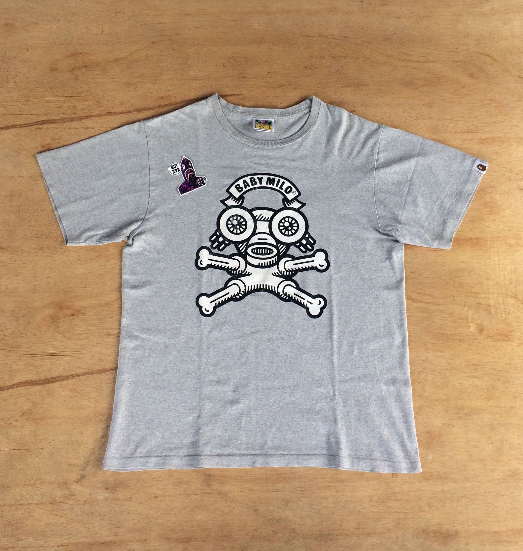 Bape × Nigo Baby Milo Tee Size US L / EU 52-54 / 3 - 1 Thumbnail