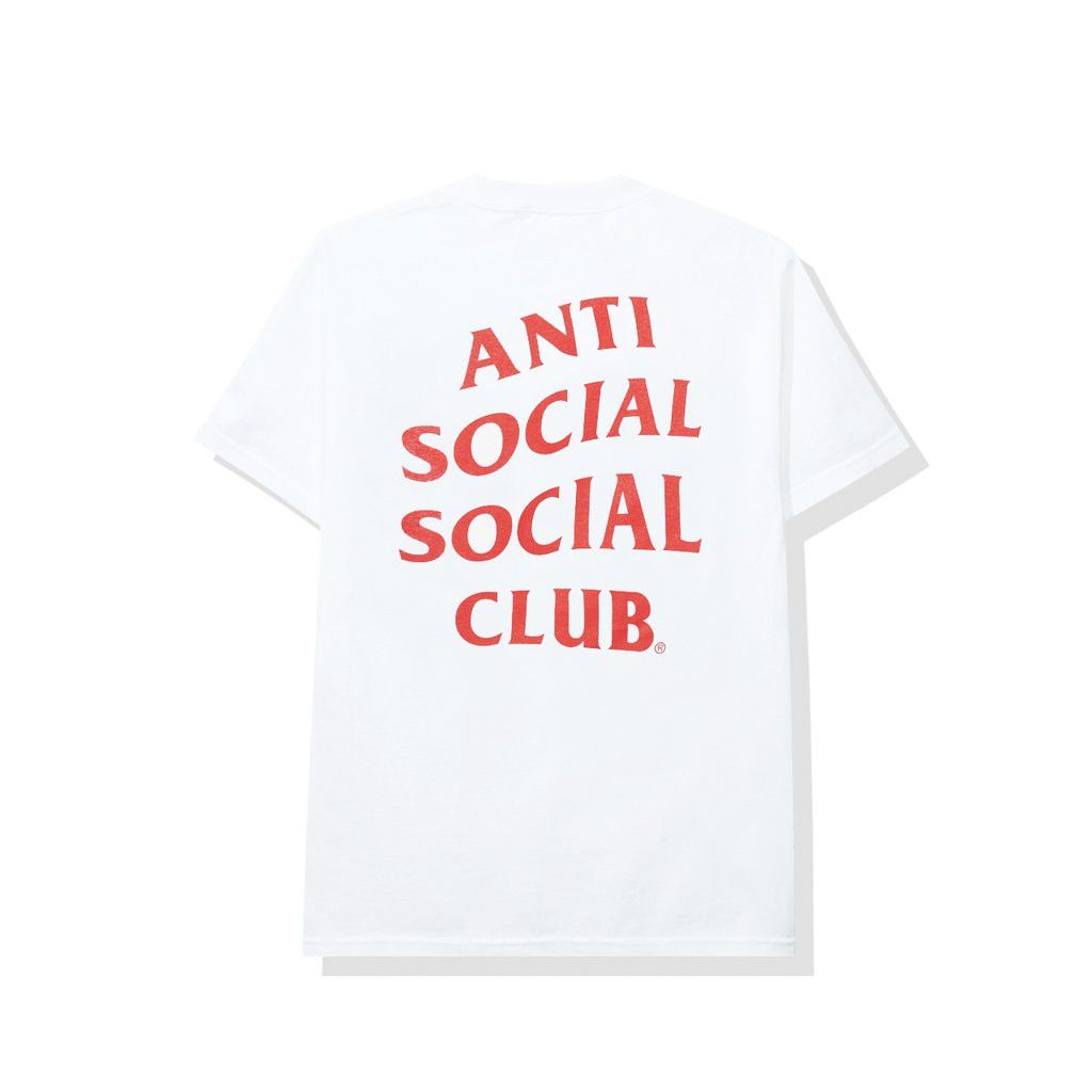 Anti Social Social Club DS FW20 ASSC Red Logo Arkansas White Tee in Hand CPFM BAPE Size US M / EU 48-50 / 2 - 4 Thumbnail