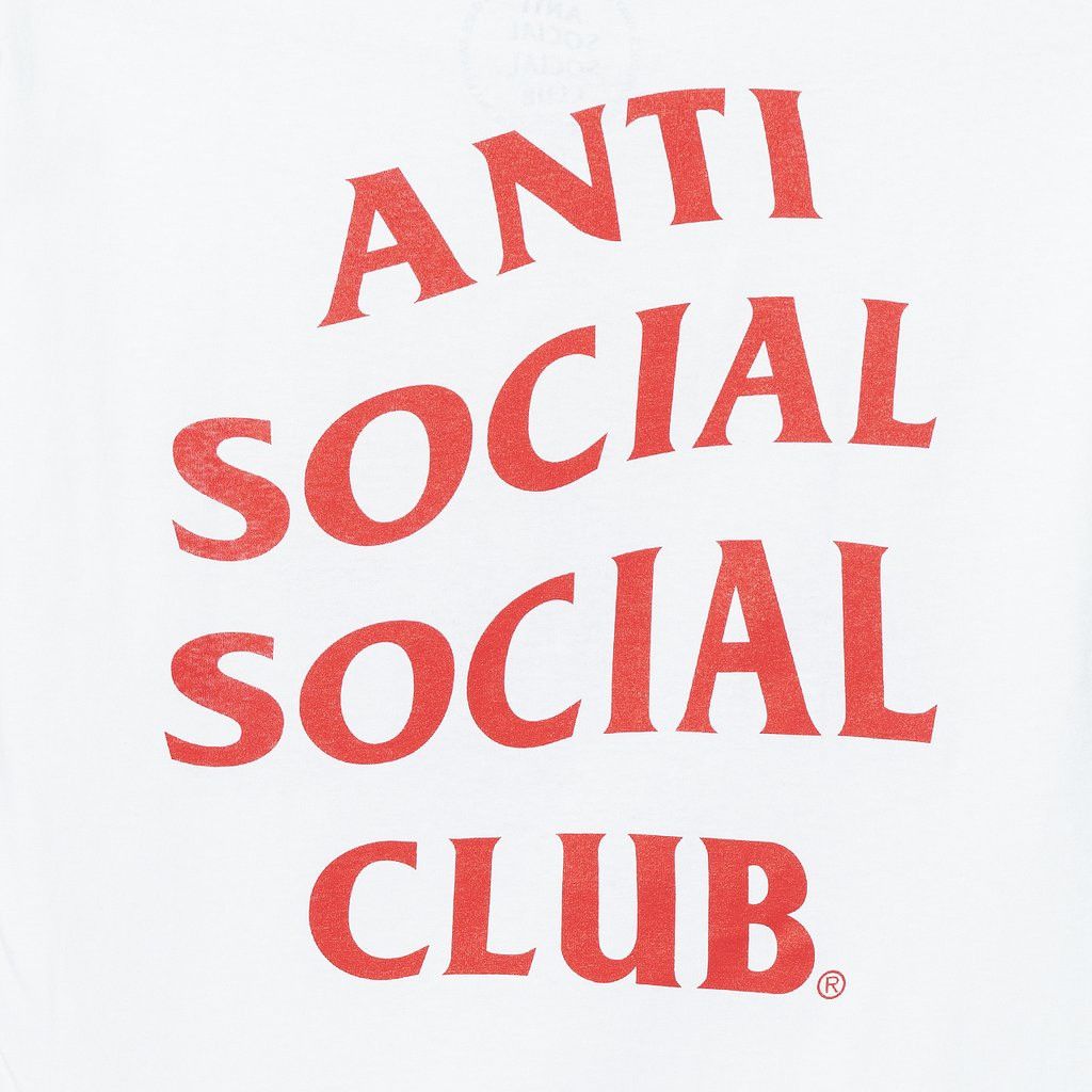 Anti Social Social Club DS FW20 ASSC Red Logo Arkansas White Tee in Hand CPFM BAPE Size US M / EU 48-50 / 2 - 3 Thumbnail