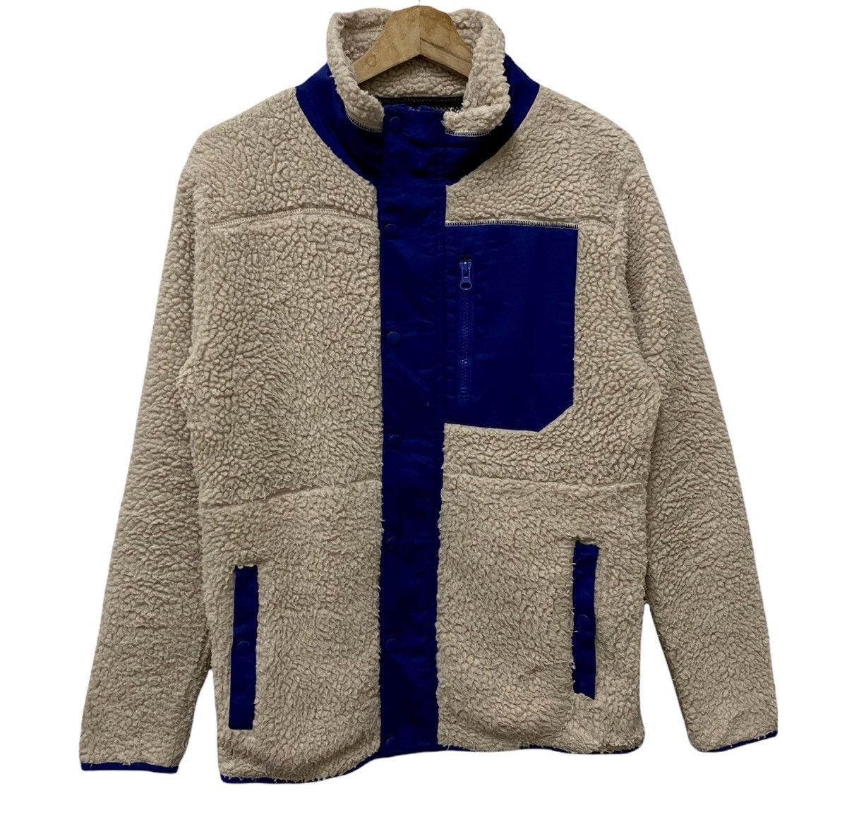 Takeo Kikuchi TAKEO KIKUCHI AW19 DEEP PILE RETRO X FLEECE JACKET Size US S / EU 44-46 / 1 - 1 Thumbnail
