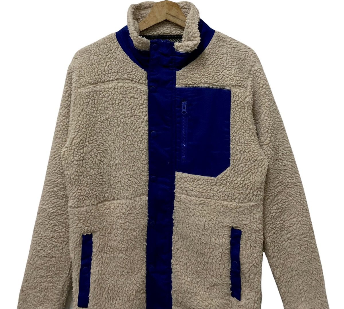 Takeo Kikuchi TAKEO KIKUCHI AW19 DEEP PILE RETRO X FLEECE JACKET Size US S / EU 44-46 / 1 - 5 Thumbnail
