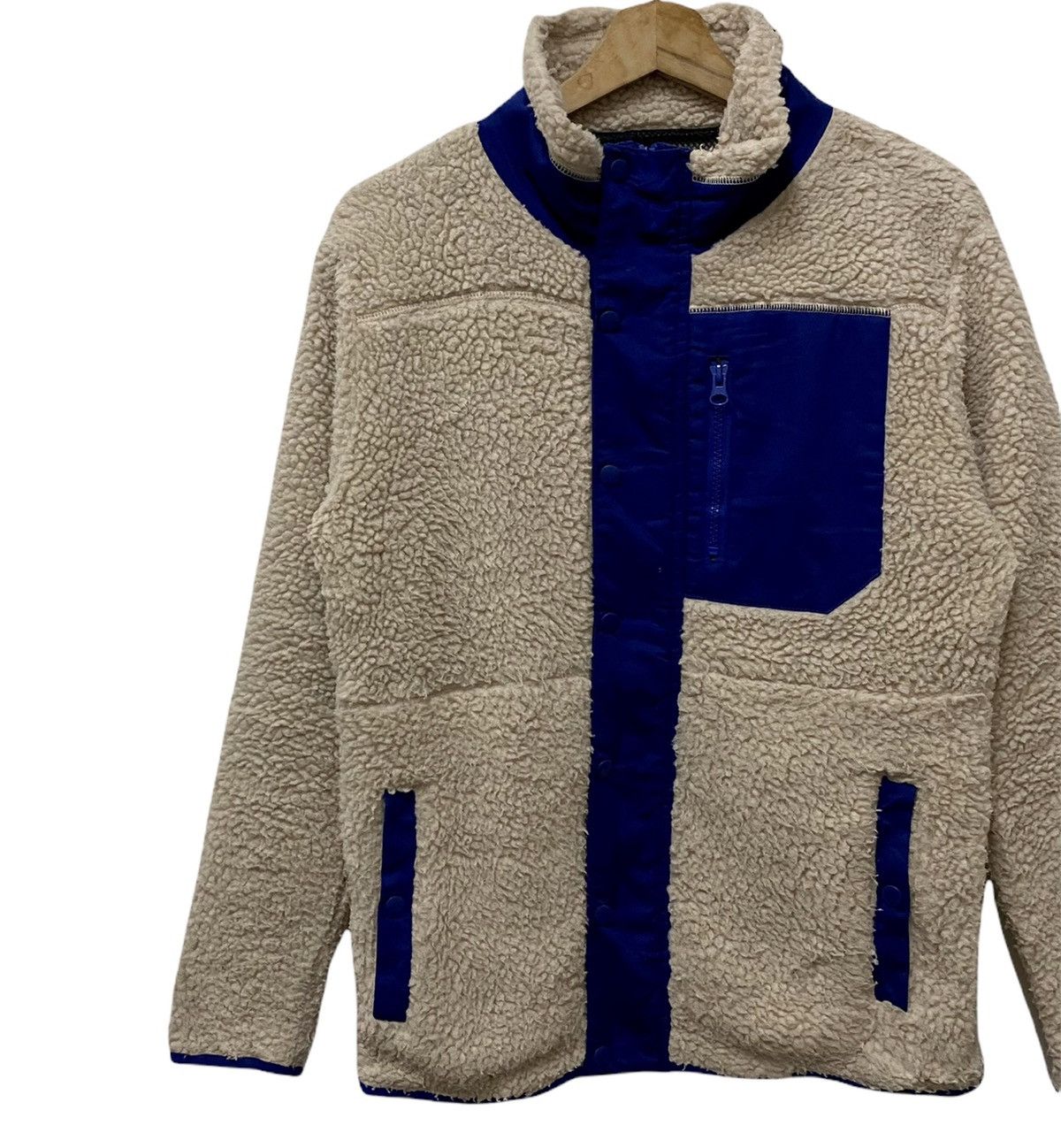 Takeo Kikuchi TAKEO KIKUCHI AW19 DEEP PILE RETRO X FLEECE JACKET Size US S / EU 44-46 / 1 - 3 Thumbnail