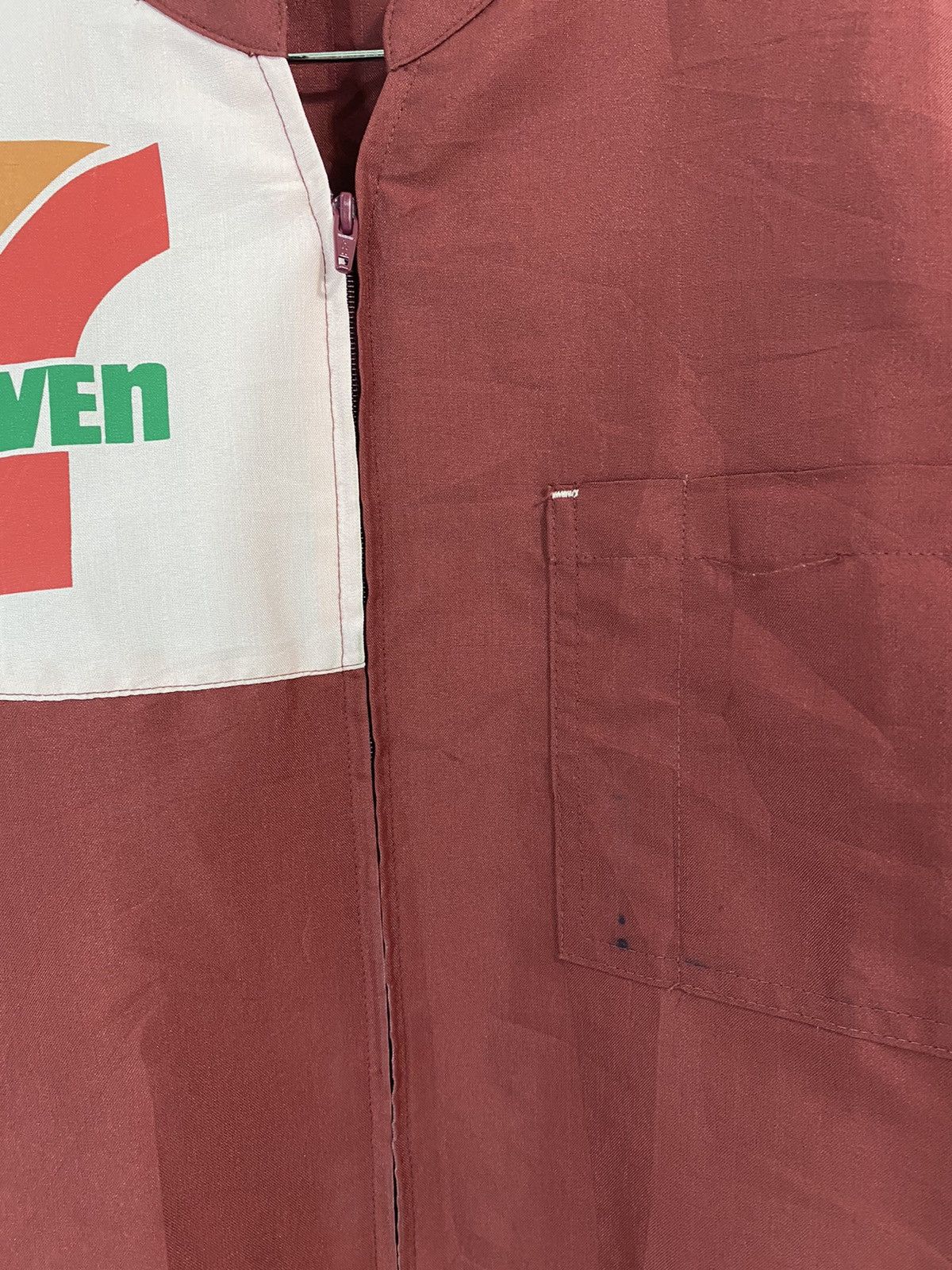 Japanese Brand × Uniform Wares × Vintage Vintage 90’s 7 Eleven Uniform Multicolour Design Big Logo Size US M / EU 48-50 / 2 - 4 Thumbnail