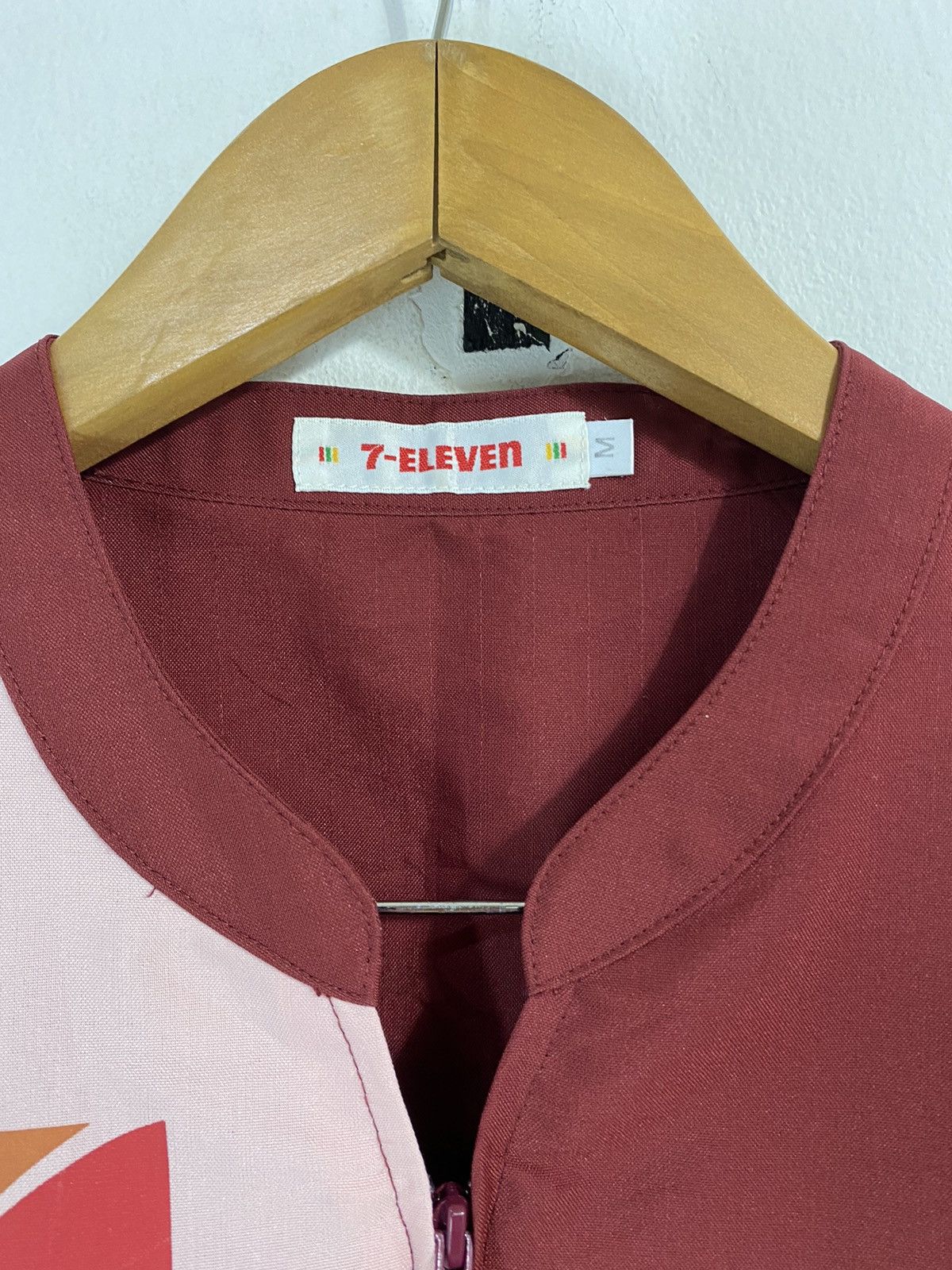 Japanese Brand × Uniform Wares × Vintage Vintage 90’s 7 Eleven Uniform Multicolour Design Big Logo Size US M / EU 48-50 / 2 - 3 Thumbnail