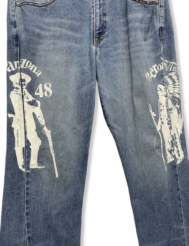 Native Vintage GERONIMO Apache Tribe History in a Pair of Jeans Size US 31 - 4 Thumbnail