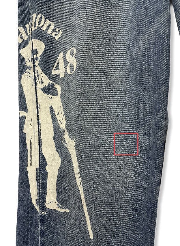Native Vintage GERONIMO Apache Tribe History in a Pair of Jeans Size US 31 - 5 Thumbnail
