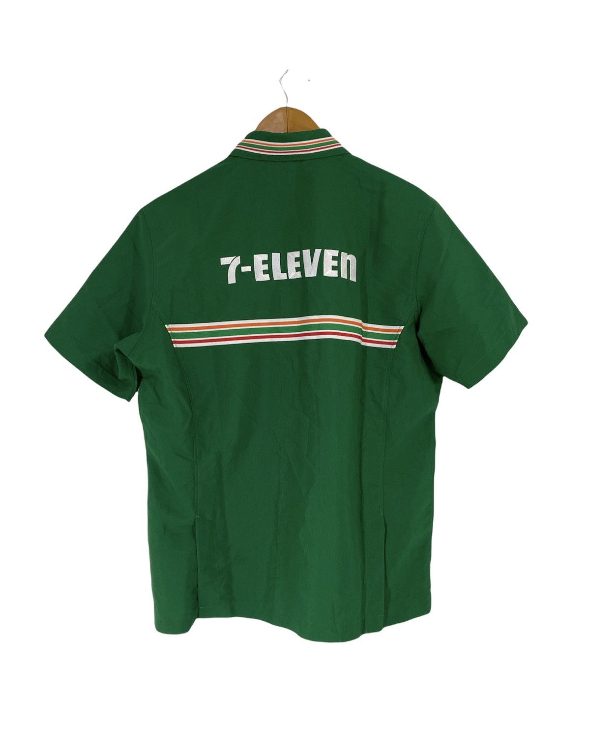 Uniform Wares × Vintage Vintage 90’s 7 Eleven Uniform Worker Embroidered Logo Design Size US L / EU 52-54 / 3 - 2 Thumbnail