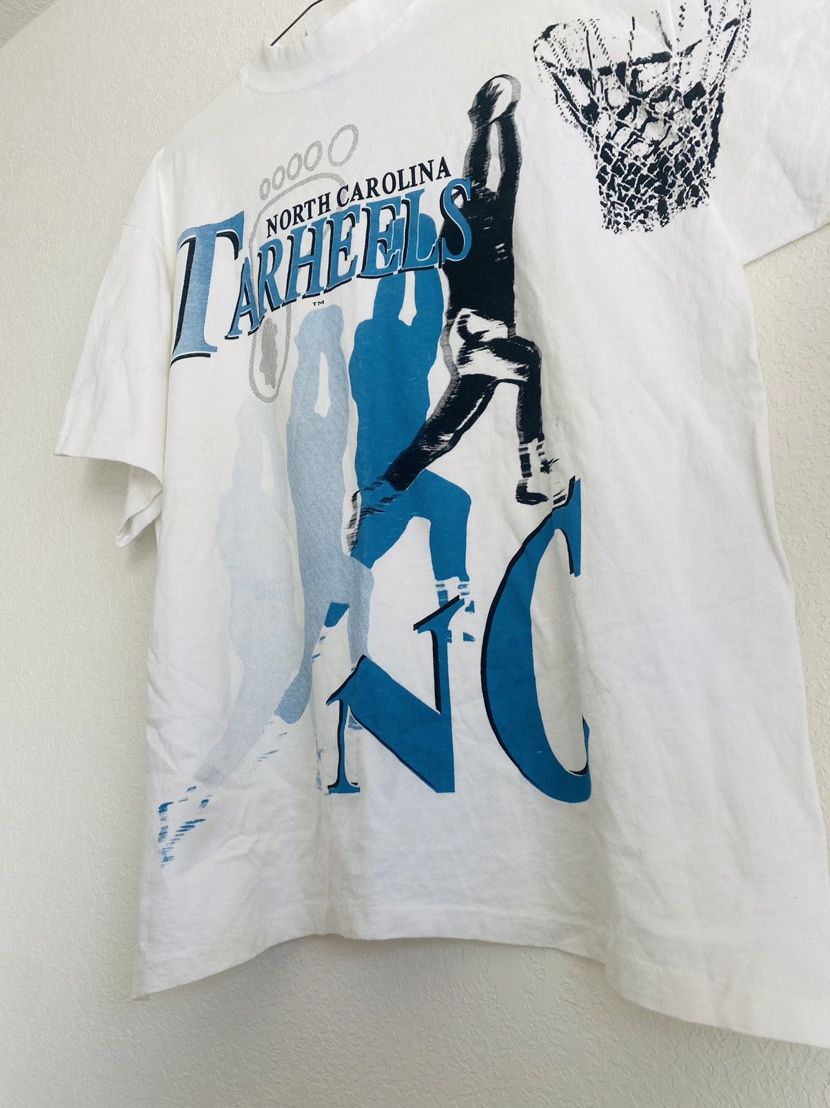 Nike × Vintage Vintage 90’s UNC Tar Heels Size US L / EU 52-54 / 3 - 1 Thumbnail