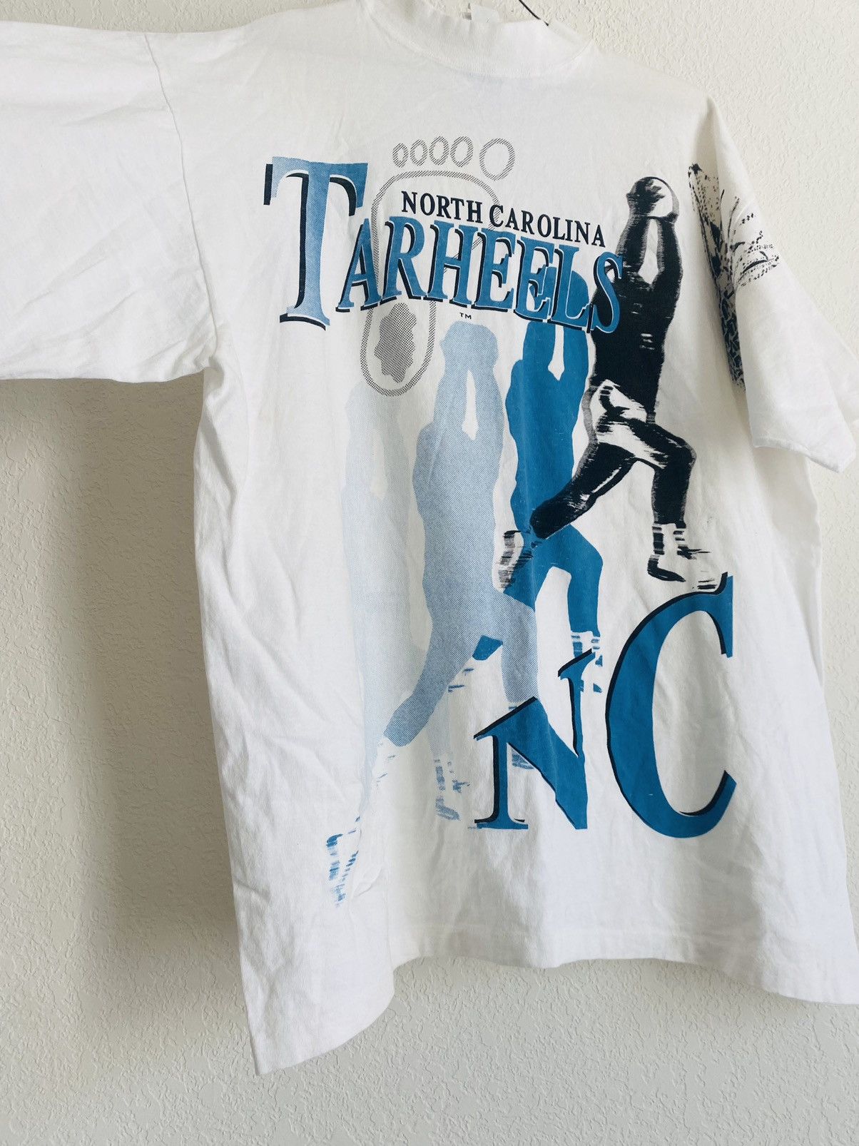 Nike × Vintage Vintage 90’s UNC Tar Heels Size US L / EU 52-54 / 3 - 3 Thumbnail