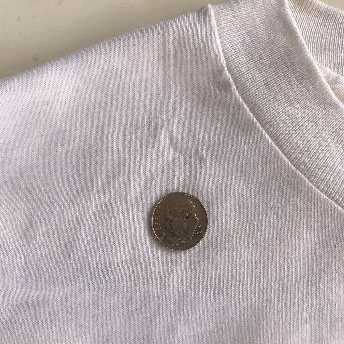 Hanes × Vintage Vintage Hanes Single Stitch T-shirt Size US XL / EU 56 / 4 - 5 Thumbnail