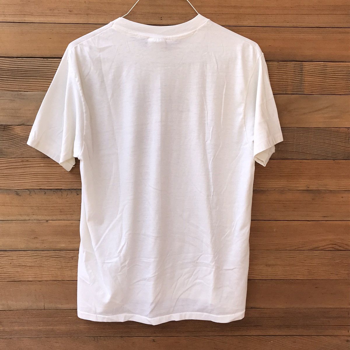 Hanes × Vintage Vintage Hanes Single Stitch T-shirt Size US XL / EU 56 / 4 - 2 Thumbnail