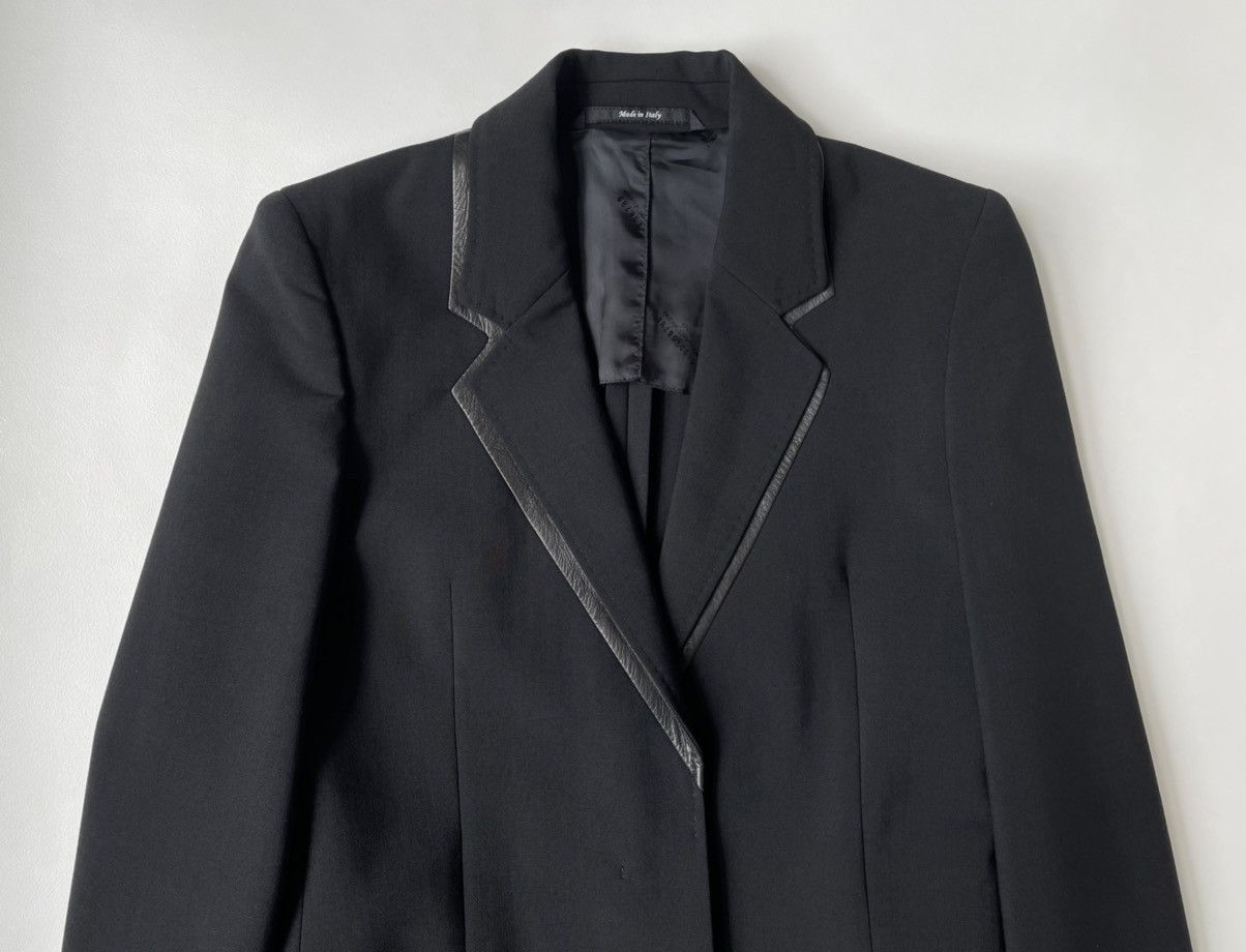 Maison Margiela A/W 13 ‘Leather Silhouette’ Overcoat Size S / US 4 / IT 40 - 2 Thumbnail