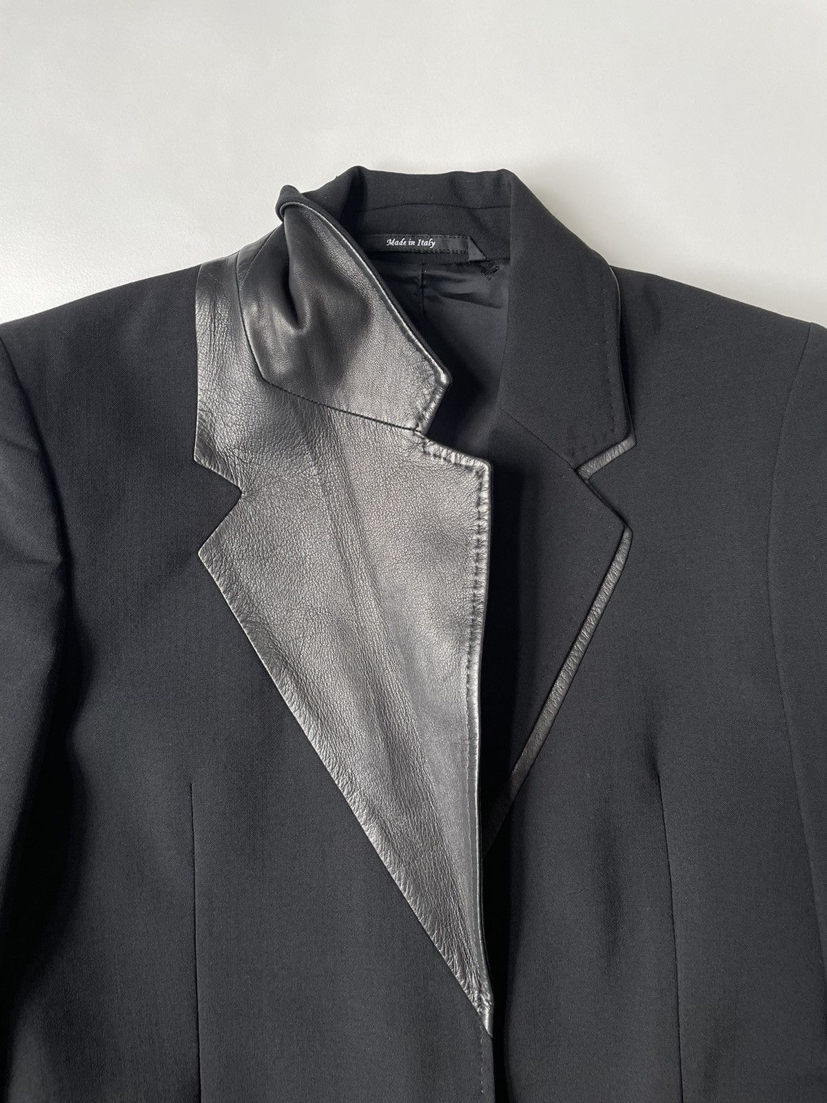 Maison Margiela A/W 13 ‘Leather Silhouette’ Overcoat Size S / US 4 / IT 40 - 4 Thumbnail