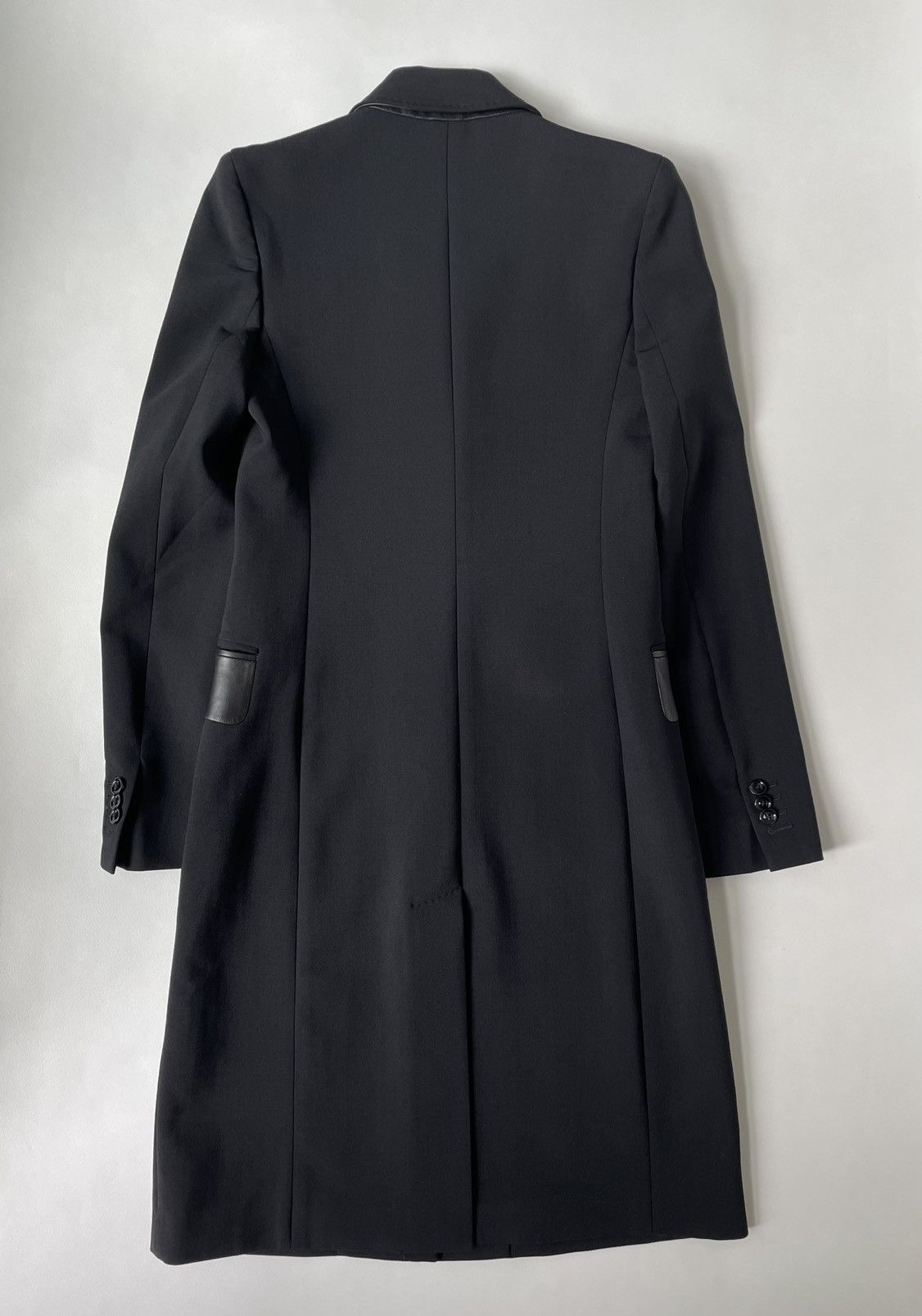 Maison Margiela A/W 13 ‘Leather Silhouette’ Overcoat Size S / US 4 / IT 40 - 10 Thumbnail
