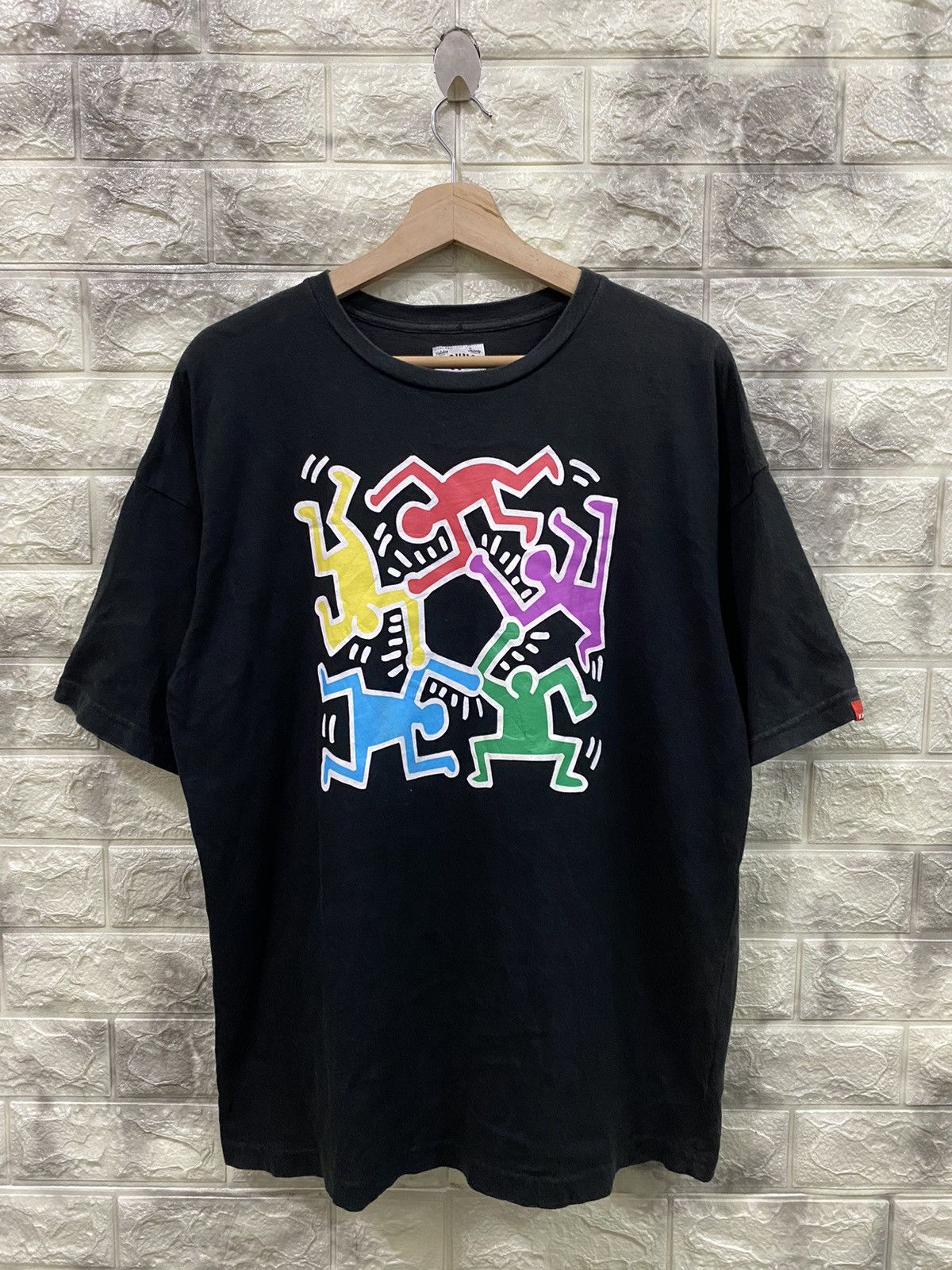 Keith Haring Keith Harring Multicolour logo Tee Size US M / EU 48-50 / 2 - 1 Thumbnail