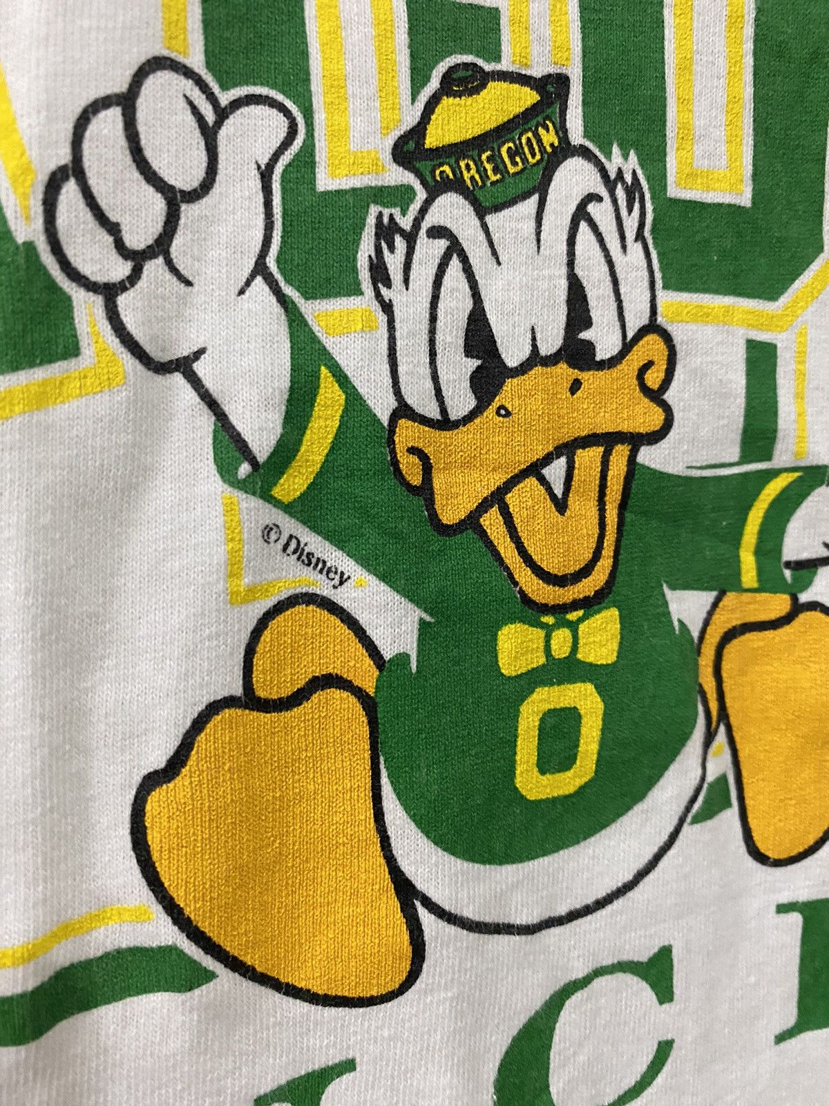Disney × Vintage Vintage University Oregon Duck Tee Size US M / EU 48-50 / 2 - 4 Thumbnail