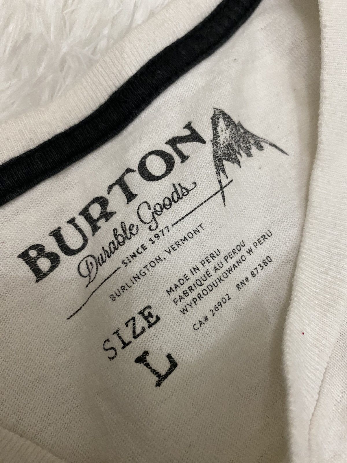Burton Burton Skate Logo Tee Size US L / EU 52-54 / 3 - 6 Thumbnail