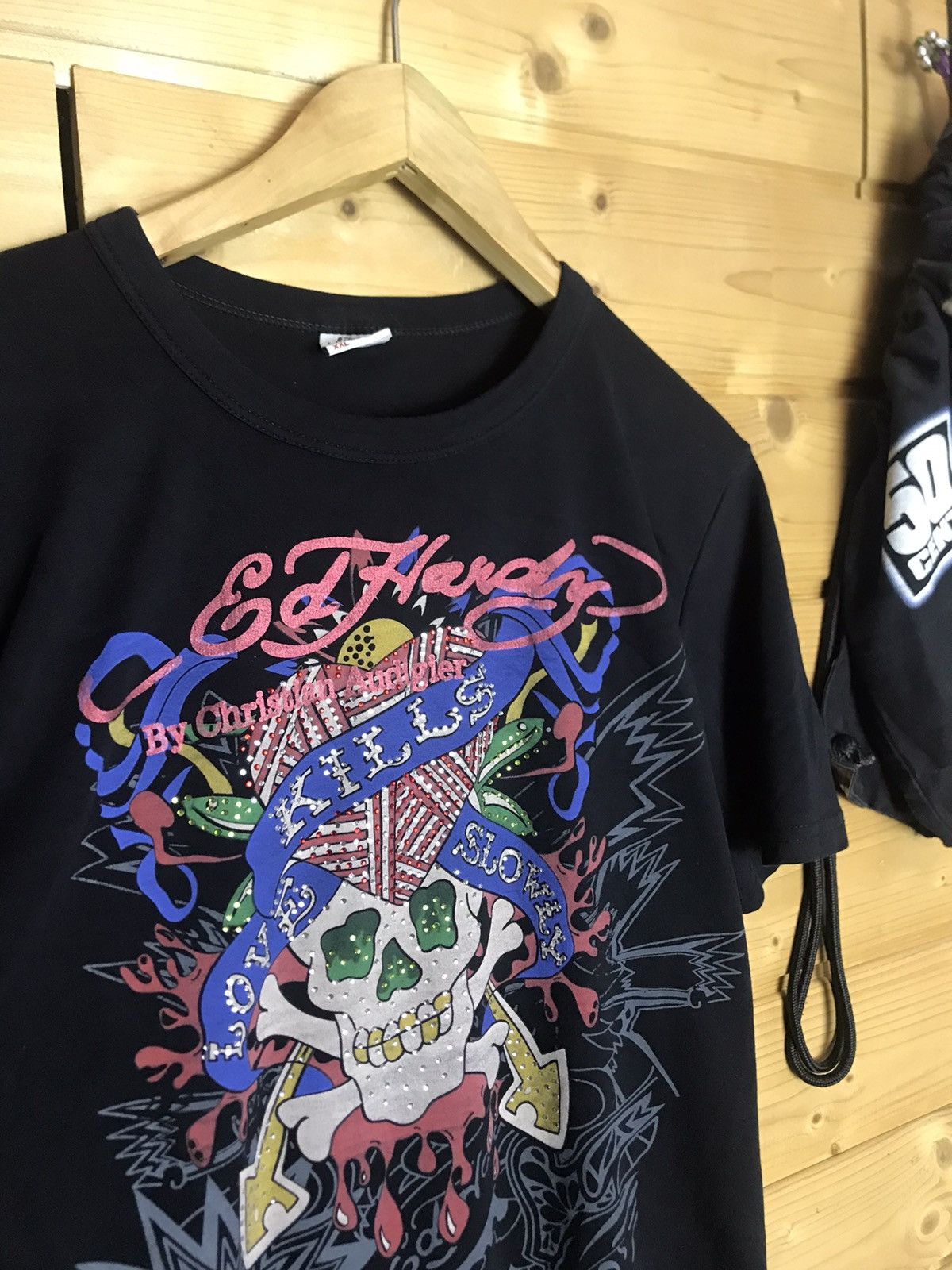 Ed Hardy Vintage Ed Hardy graphics t-shirt Size US L / EU 52-54 / 3 - 3 Thumbnail