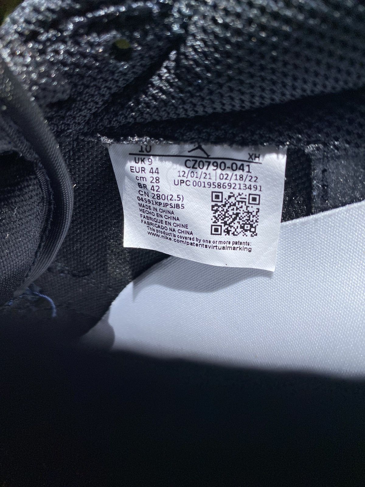 Nike Nike Air Jordan 1 Low OG Mystic Navy Size US 10 / EU 43 - 12 Thumbnail