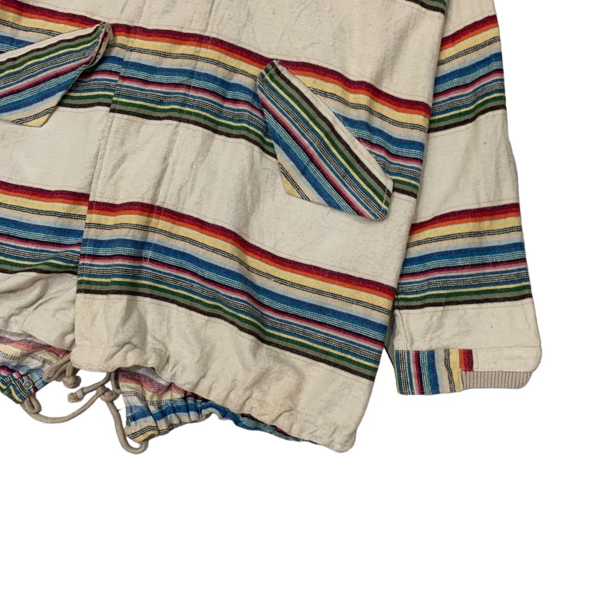 Japanese Brand × Vintage Vintage Power To The People Fishtail Hoodie Jacket Size US M / EU 48-50 / 2 - 6 Thumbnail