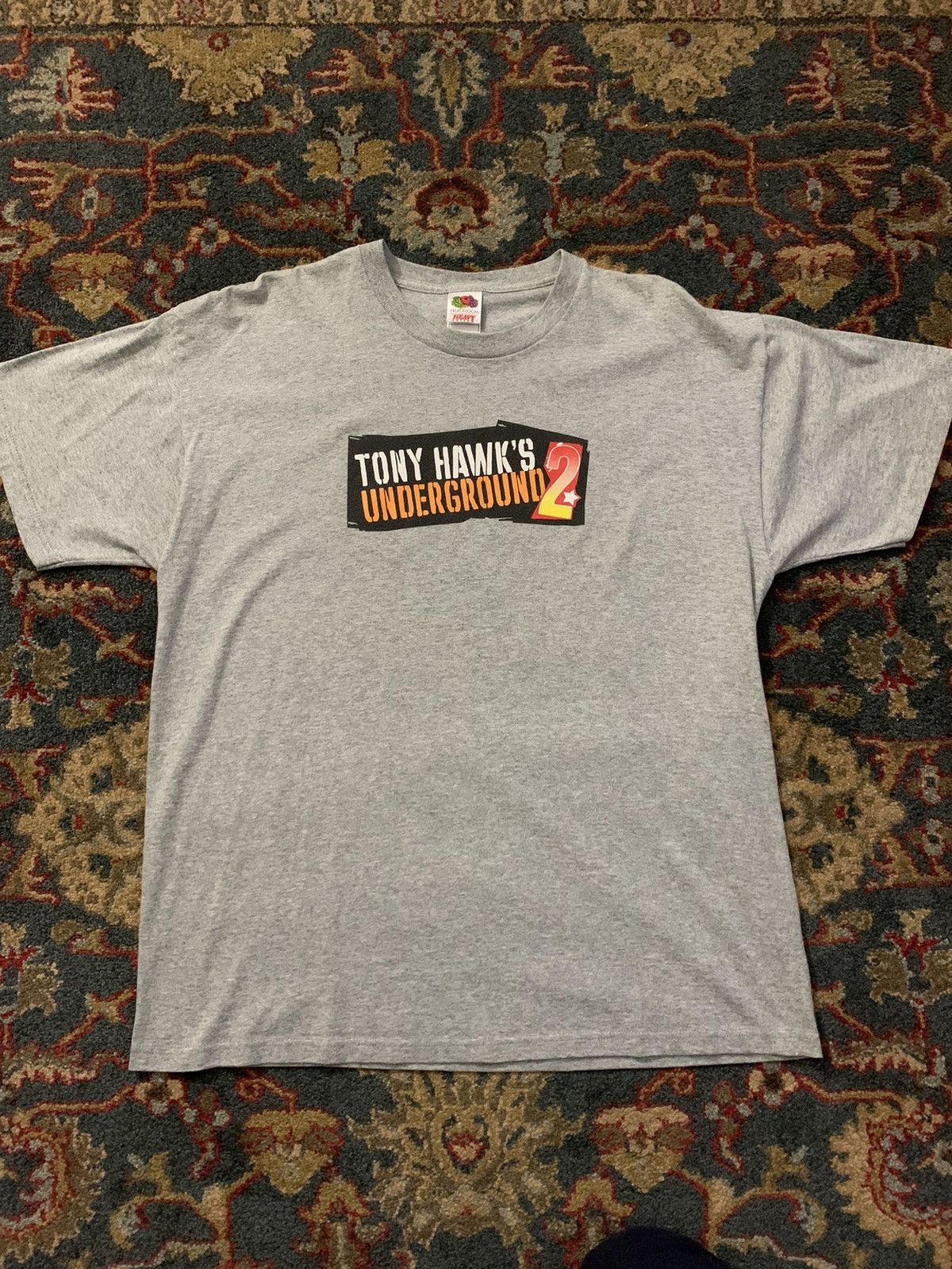 Vintage Tony high quality Hawk’s Underground 2 Video Game Promo Shirt