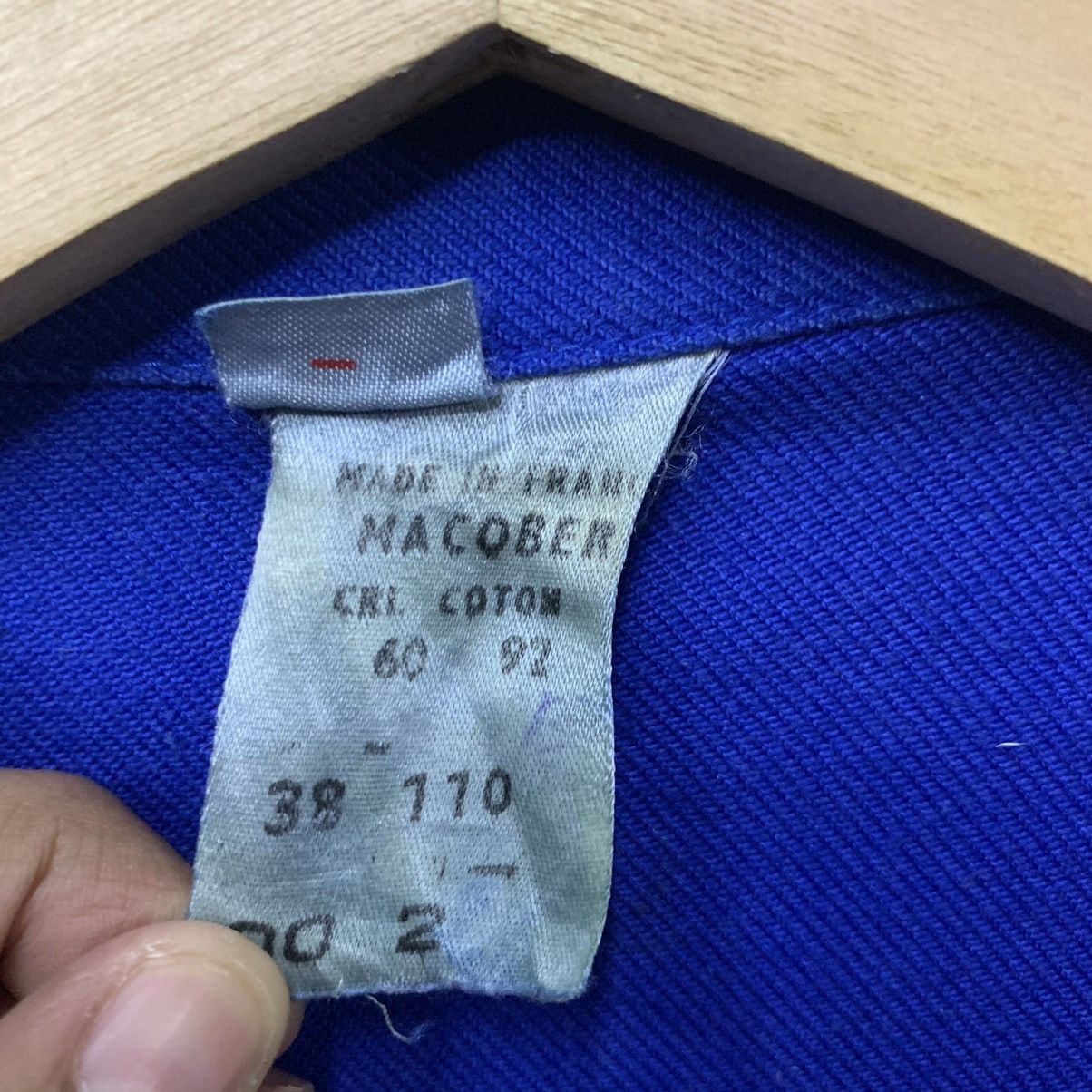 Le Laboureur Vintage French Workwear Long Parka Blue Work Jacket Size US XS / EU 42 / 0 - 10 Thumbnail