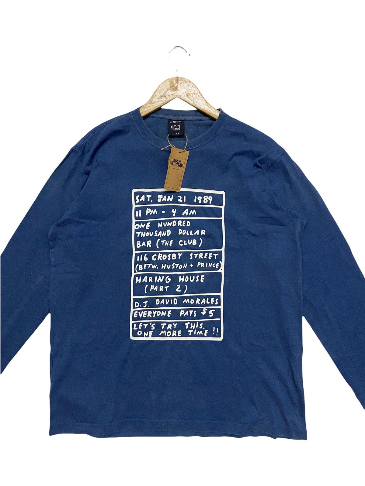 Keith Haring Keith Haring Long Sleeve Shirt Size US L / EU 52-54 / 3 - 5 Thumbnail