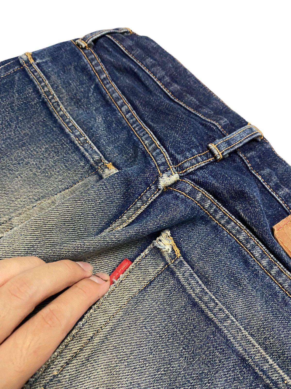 Beams Plus × Japanese Brand Beams Tokyo 211 Distressed Jeans Every Garment Guaranteed Size US 28 / EU 44 - 4 Thumbnail