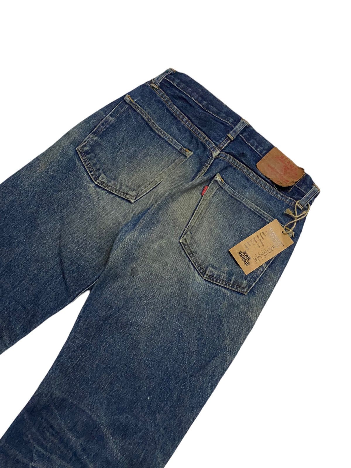 Beams Plus × Japanese Brand Beams Tokyo 211 Distressed Jeans Every Garment Guaranteed Size US 28 / EU 44 - 3 Thumbnail