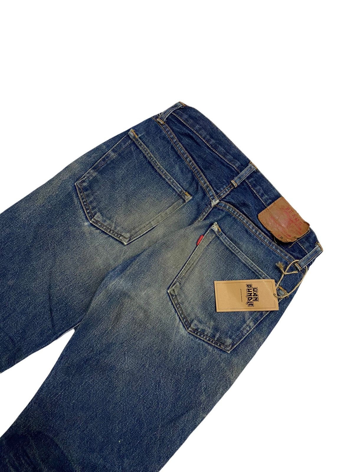 Beams Plus × Japanese Brand Beams Tokyo 211 Distressed Jeans Every Garment Guaranteed Size US 28 / EU 44 - 7 Thumbnail
